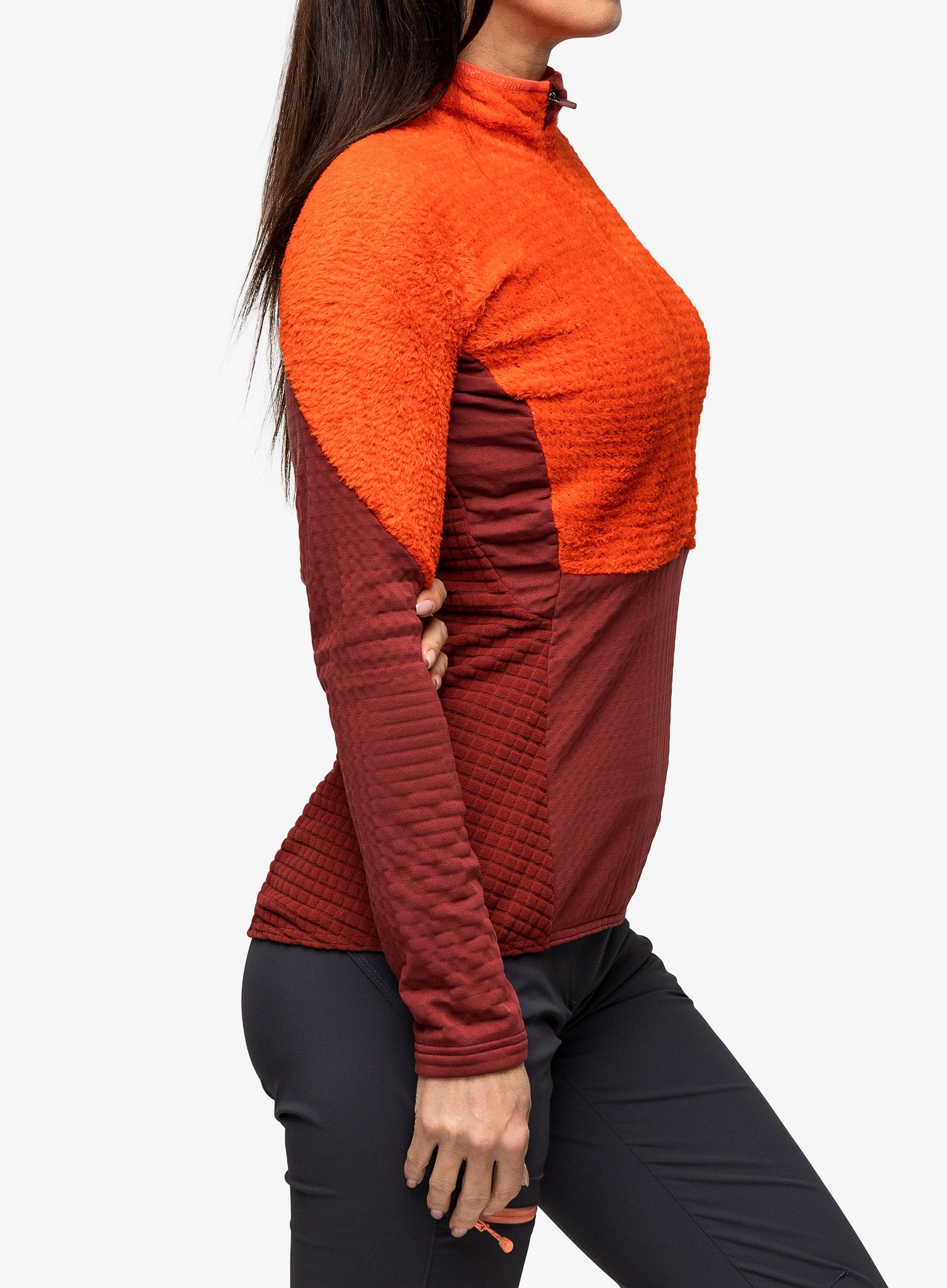 Кофта на блискавці 1/2 жіноча Direct Alpine Aura Lady - brick/palisander