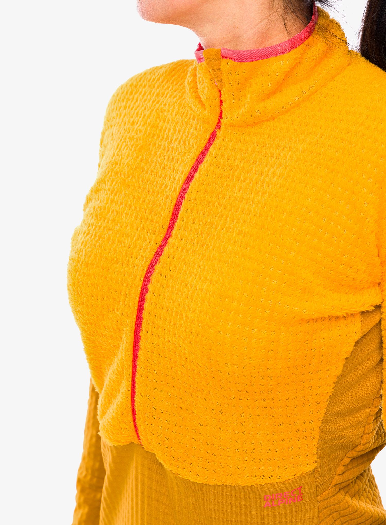 Кофта на блискавці 1/2 жіноча Direct Alpine Aura Lady - mango/caramel