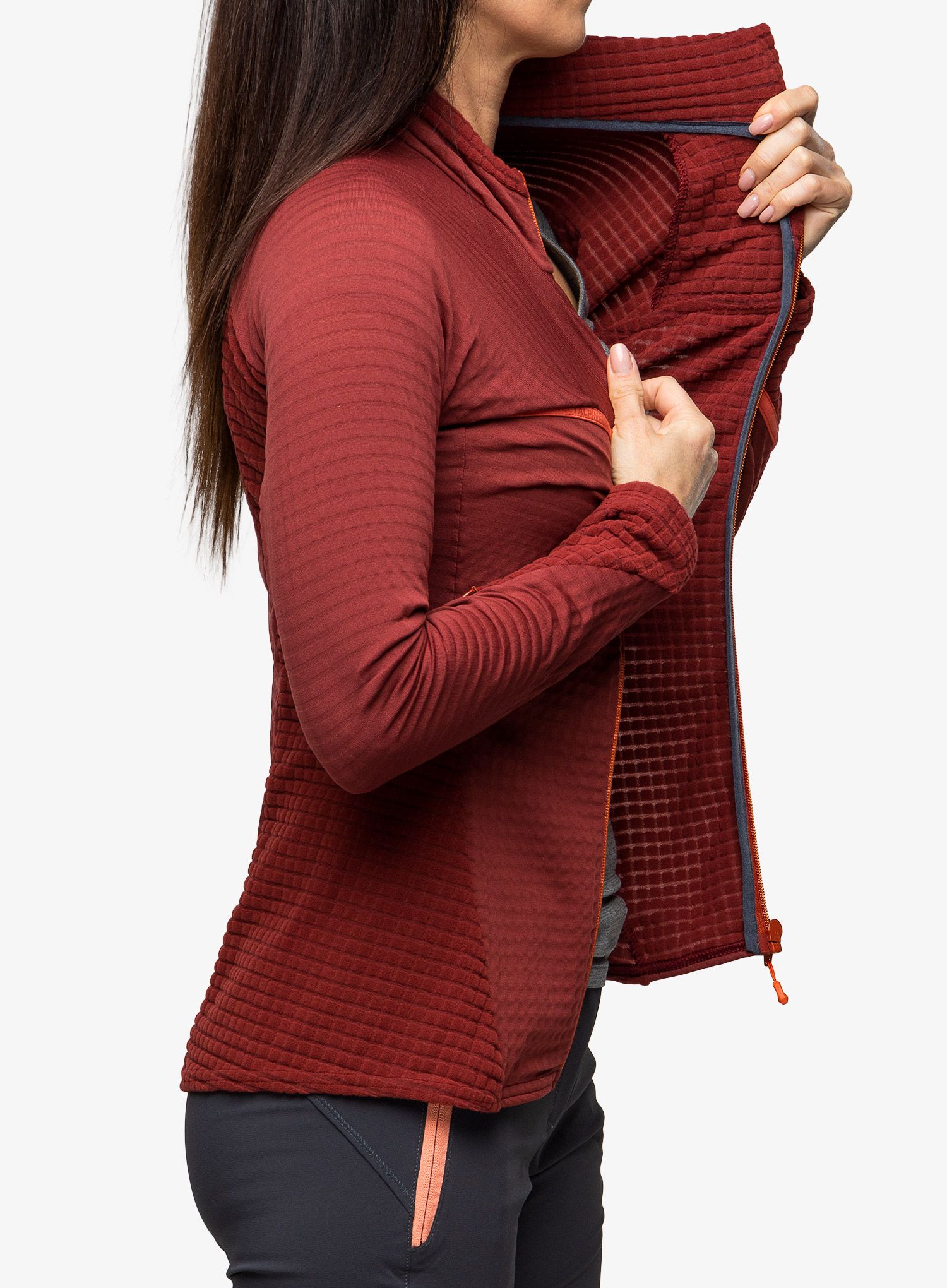 Кофта на замку жіноча Direct Alpine Aura Light Lady - palisander