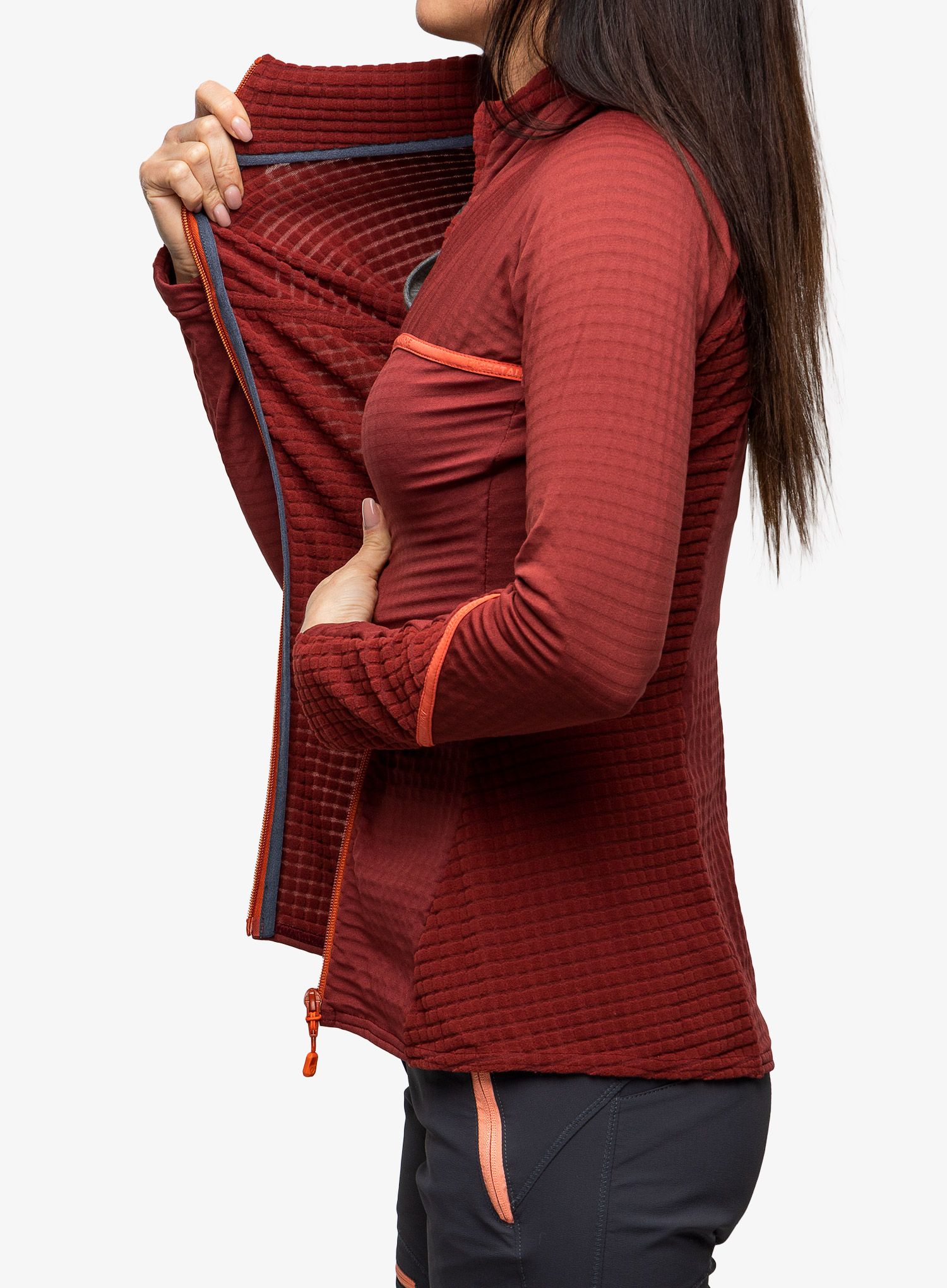 Кофта на замку жіноча Direct Alpine Aura Light Lady - palisander