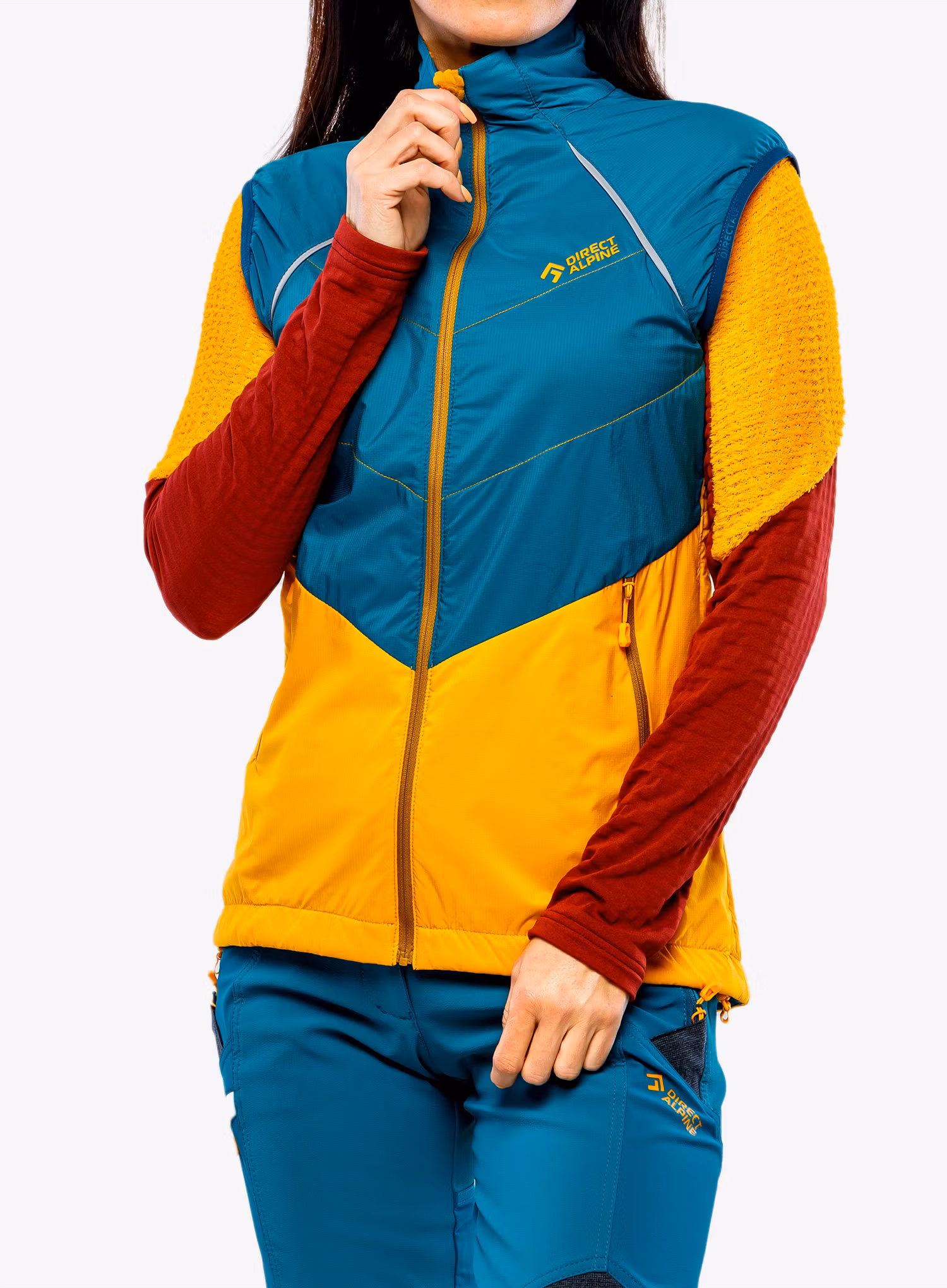 Жилет жіночий Direct Alpine Bora Vest Lady - emerald/mango