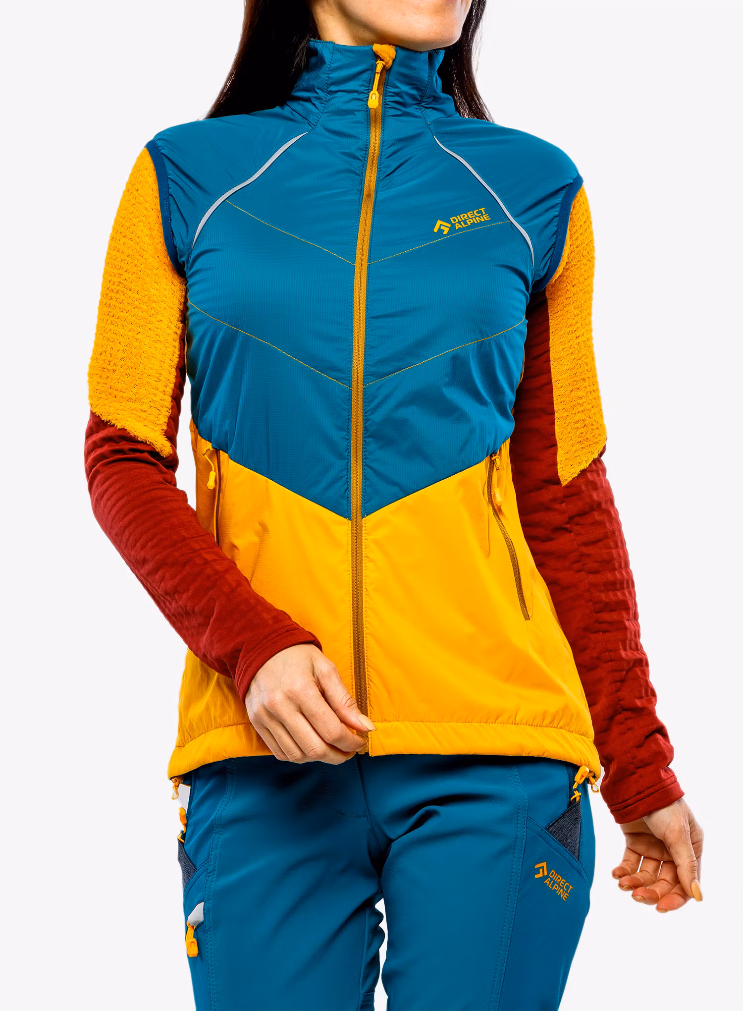 Жилет жіночий Direct Alpine Bora Vest Lady - emerald/mango