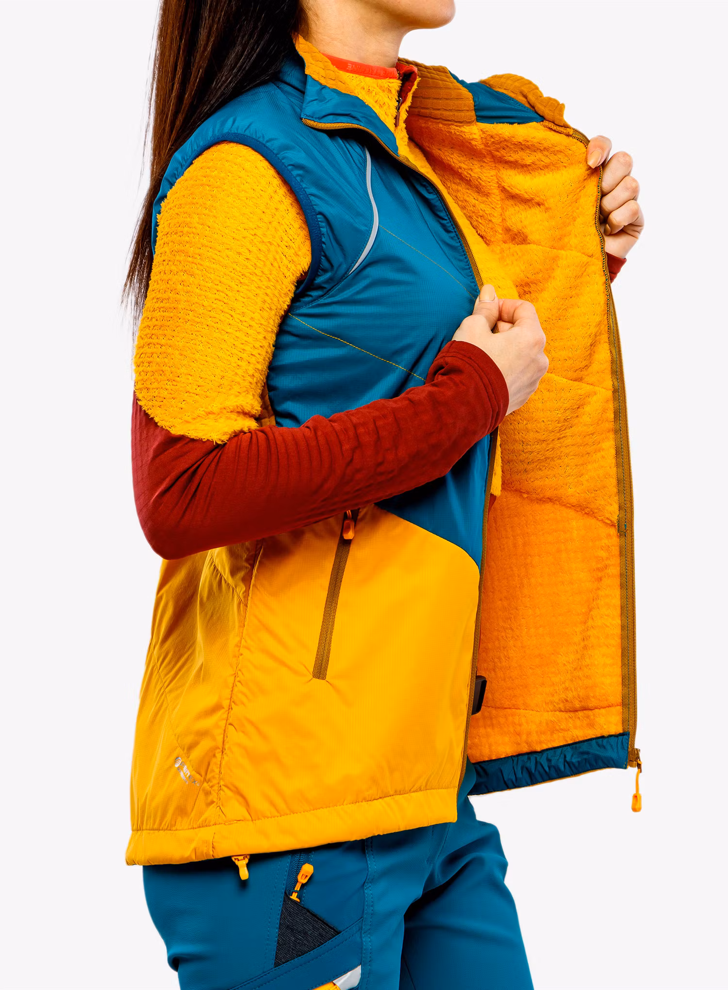 Жилет жіночий Direct Alpine Bora Vest Lady - emerald/mango