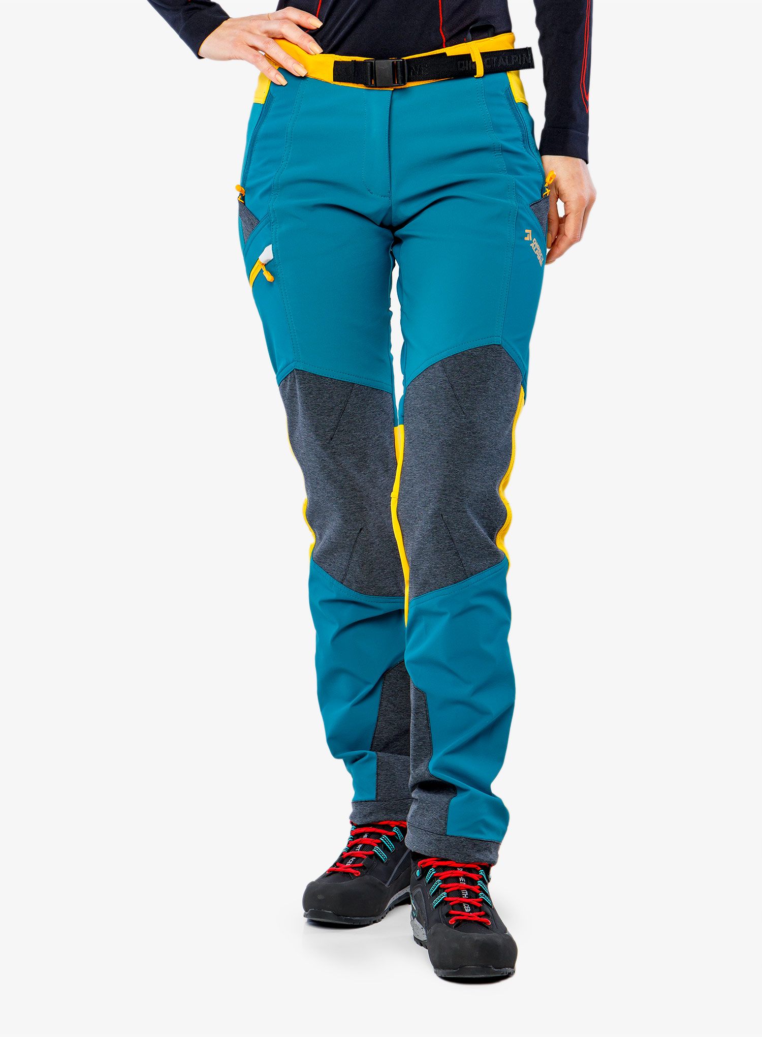 Штани жіночі Direct Alpine Cascade Lady - emerald/mango