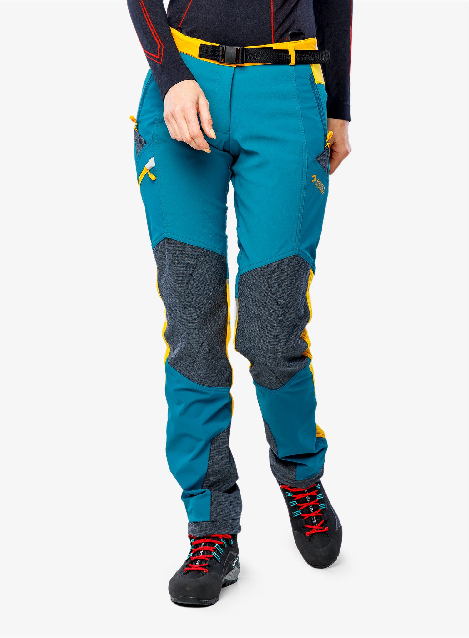 Штани жіночі Direct Alpine Cascade Lady - emerald/mango