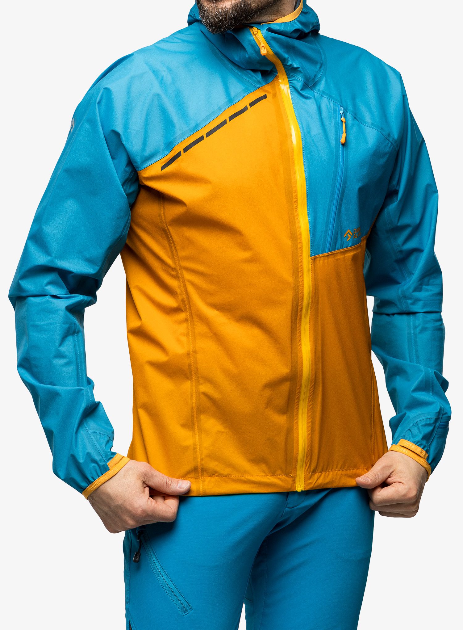 Куртка дощовик Direct Alpine Cyclone - mango/ocean