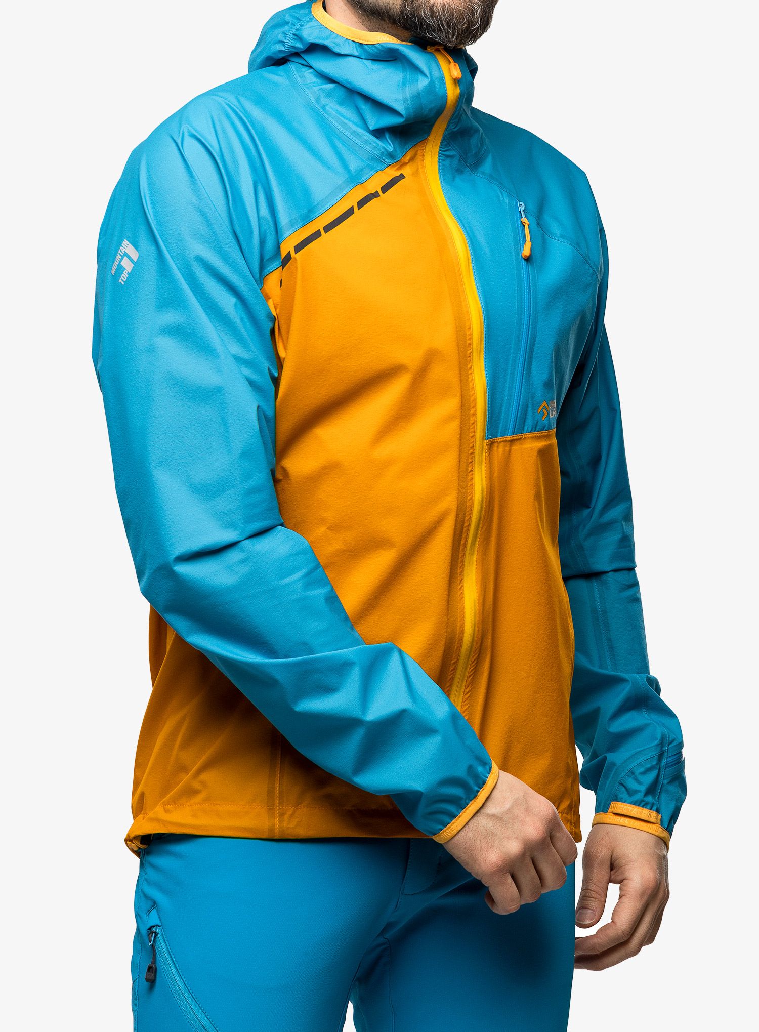 Куртка дощовик Direct Alpine Cyclone - mango/ocean