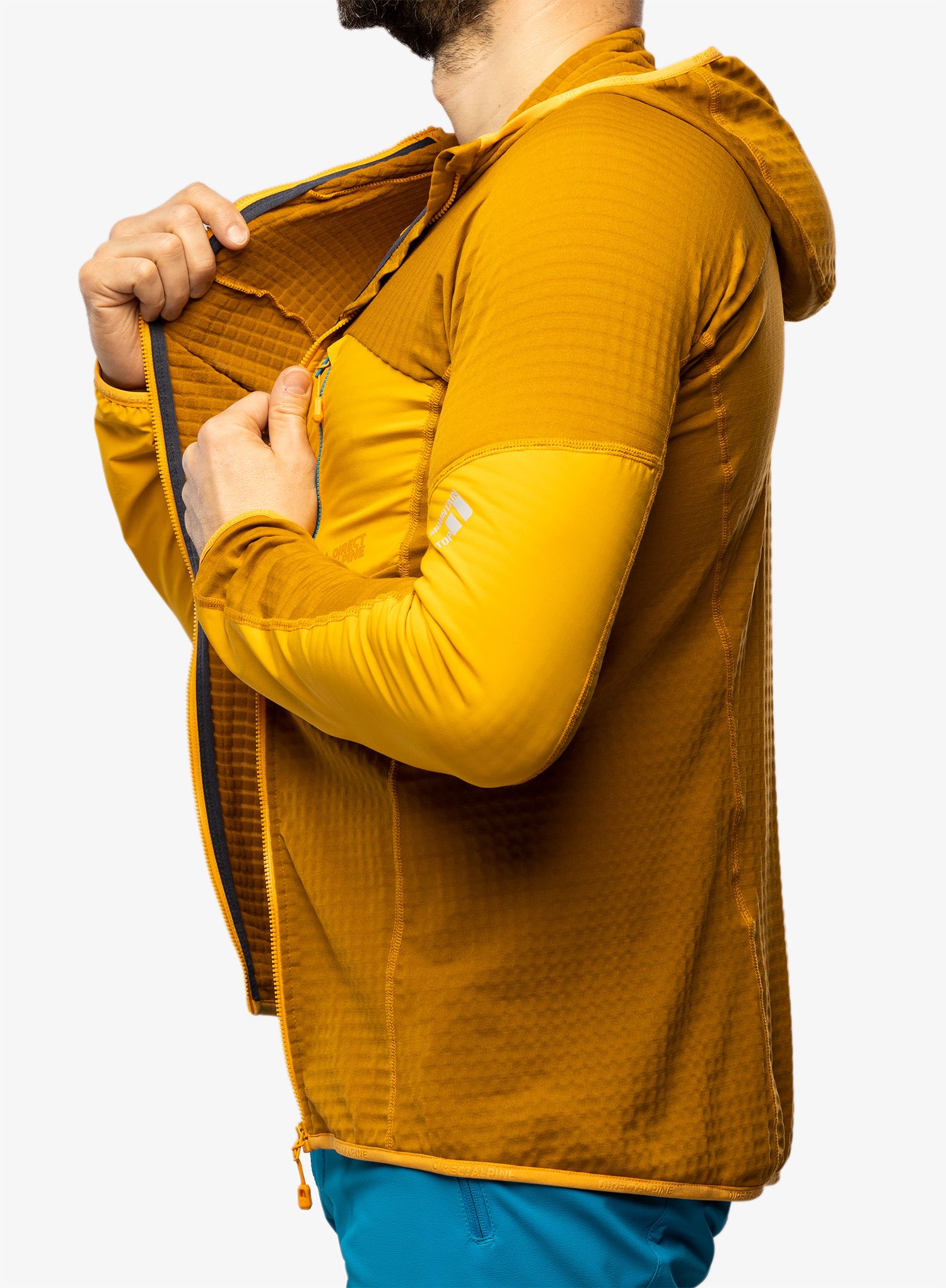 Кофта з каптуром Direct Alpine Dragon - caramel/mango