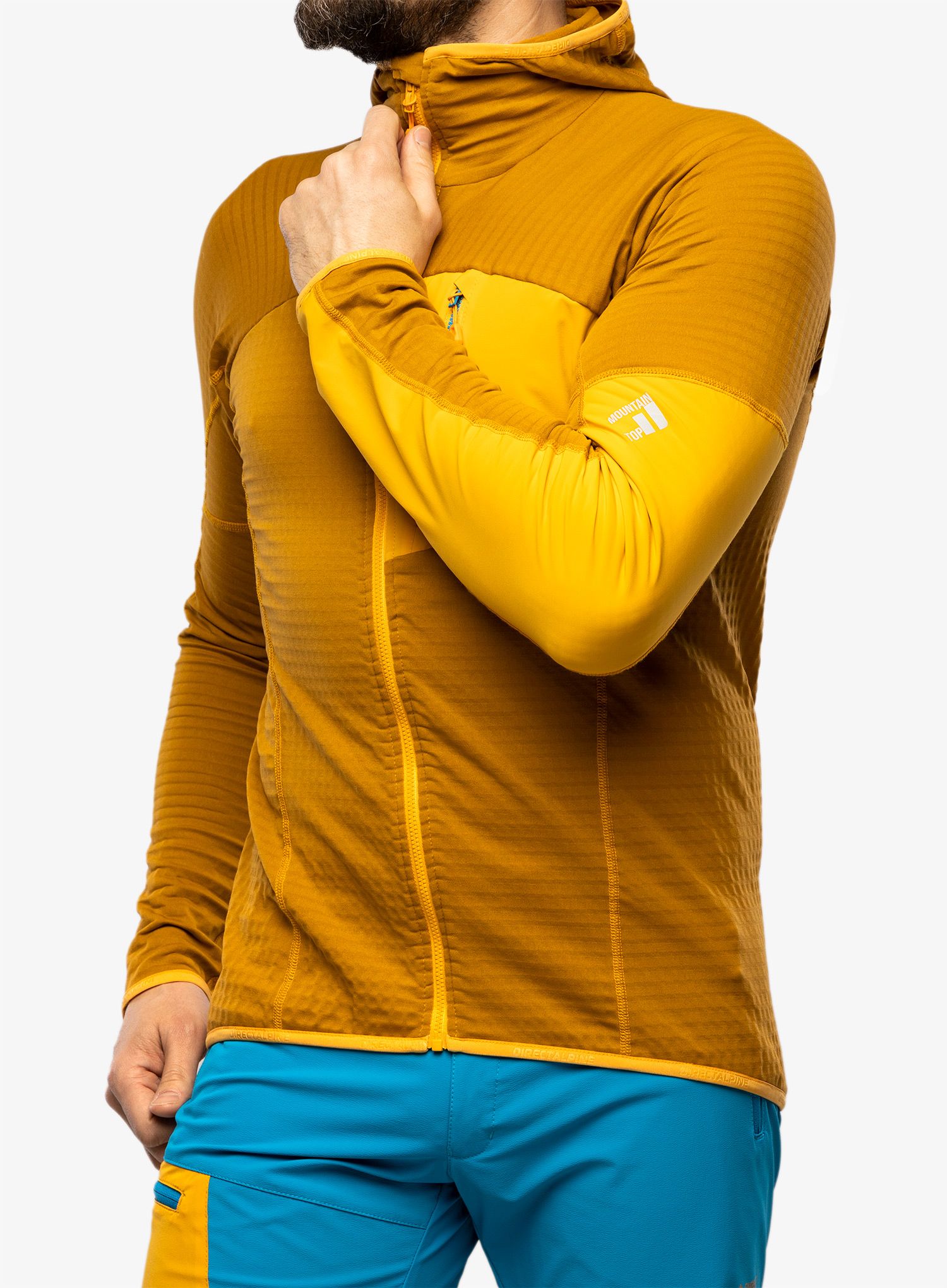 Кофта з каптуром Direct Alpine Dragon - caramel/mango