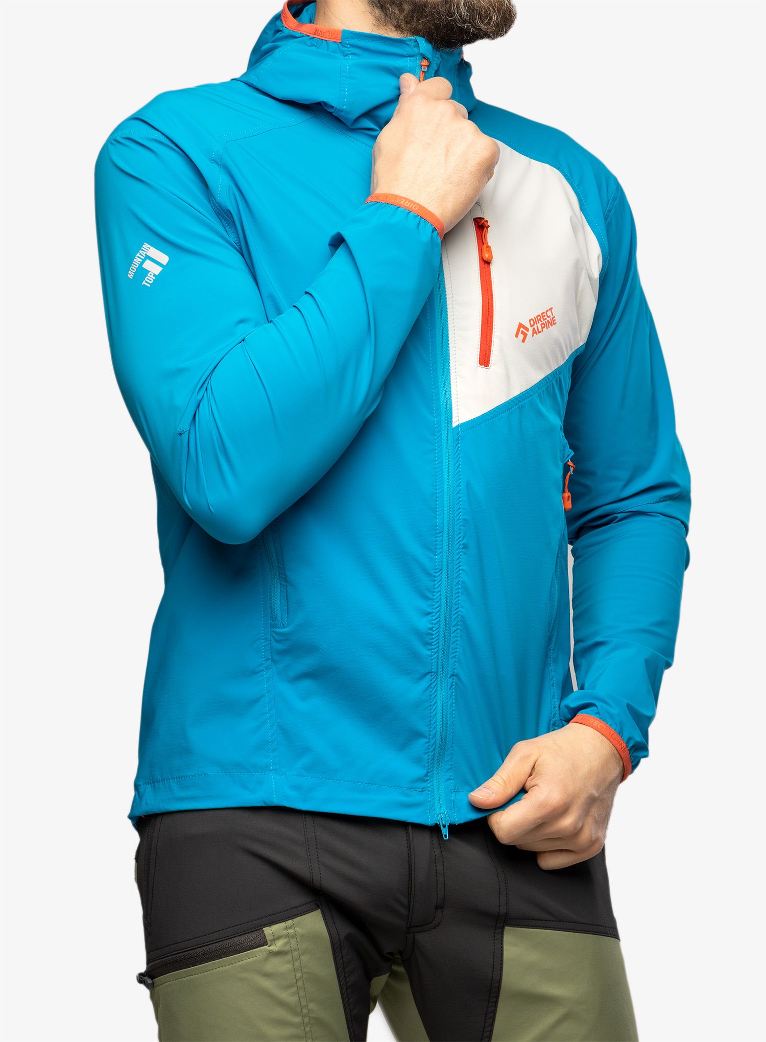 Вітровка Direct Alpine Dru Light - ocean/grey