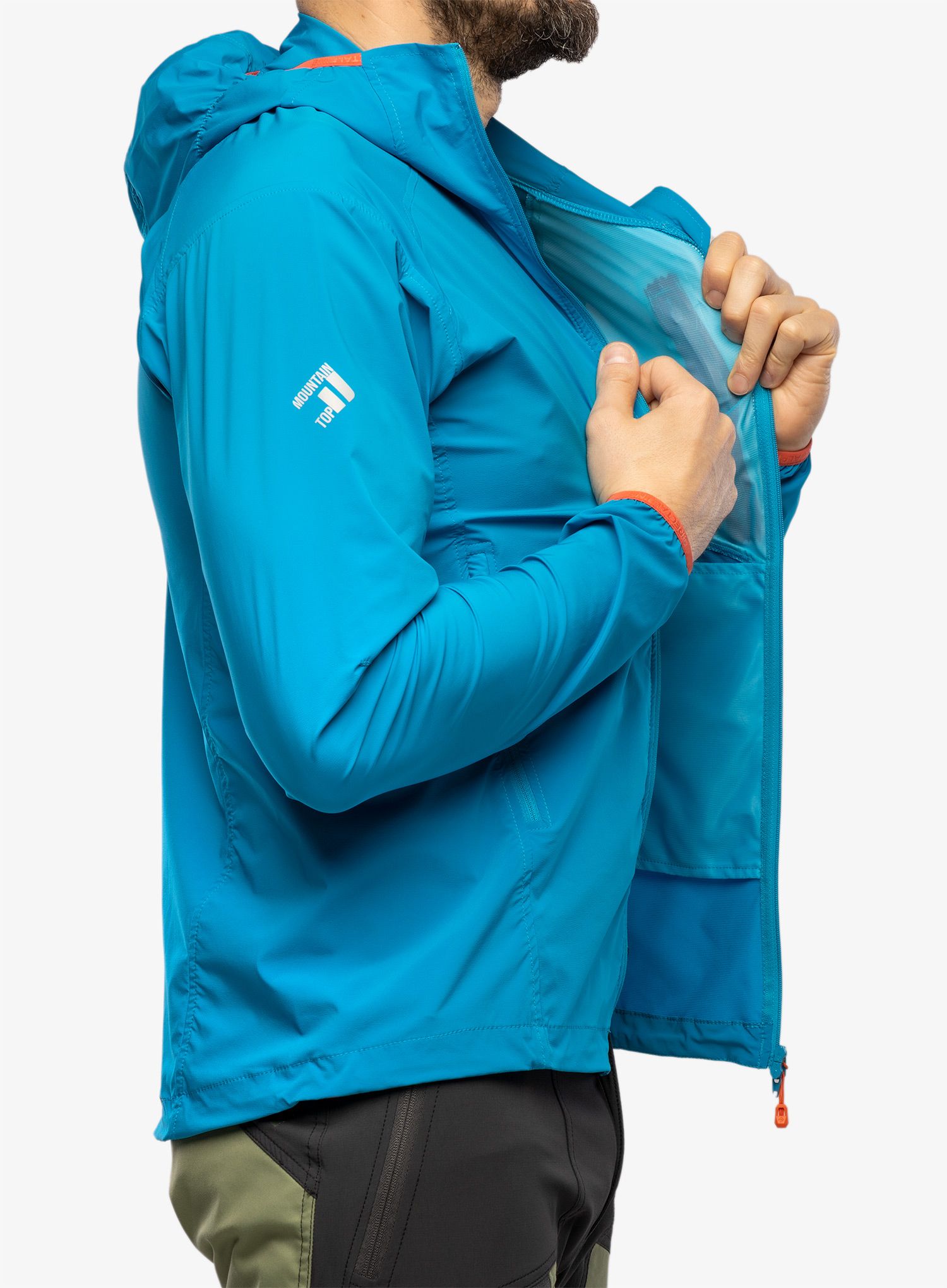 Вітровка Direct Alpine Dru Light - ocean/grey
