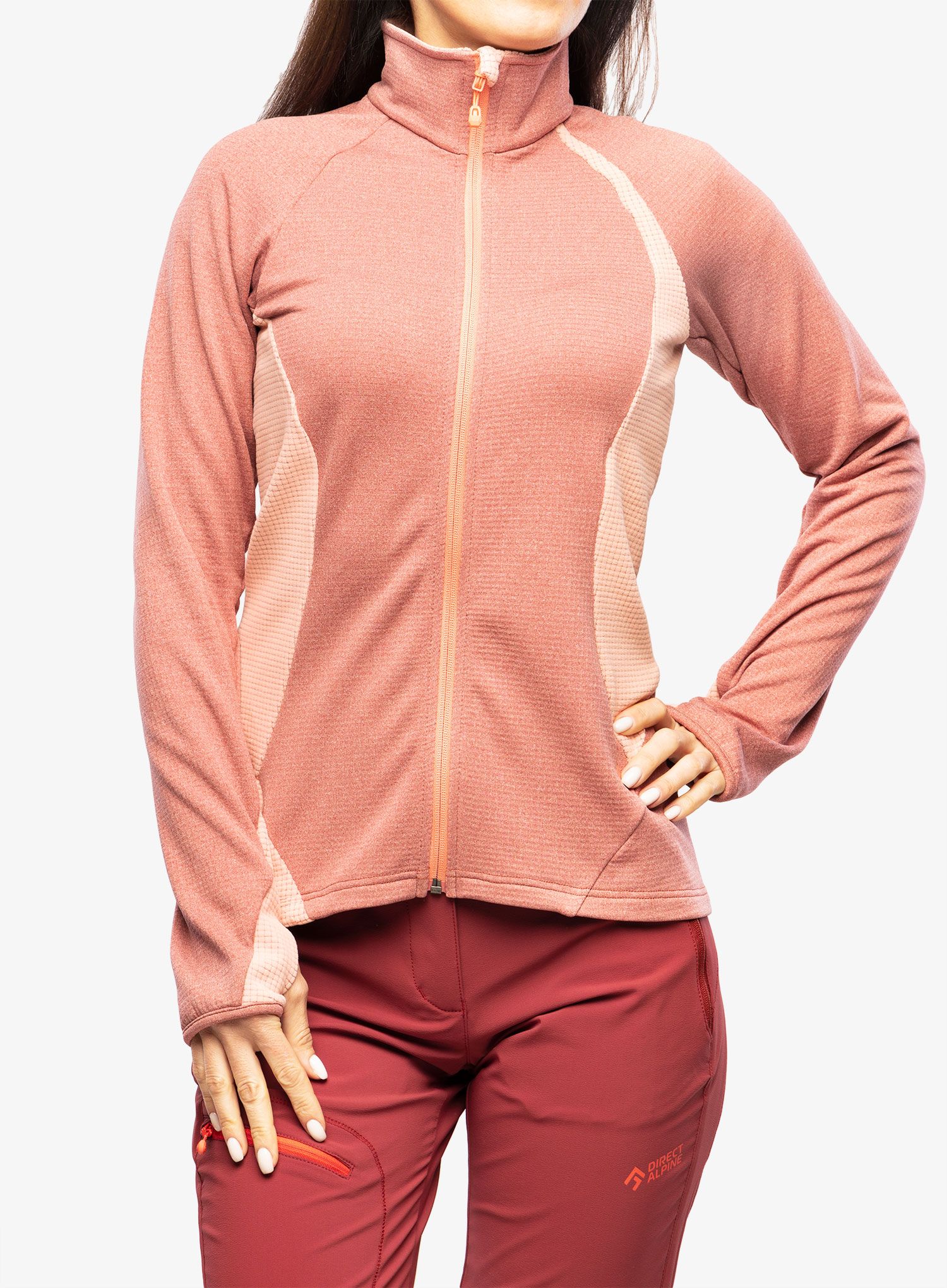 Кофта жіноча без каптура Direct Alpine Etna Lady - coral
