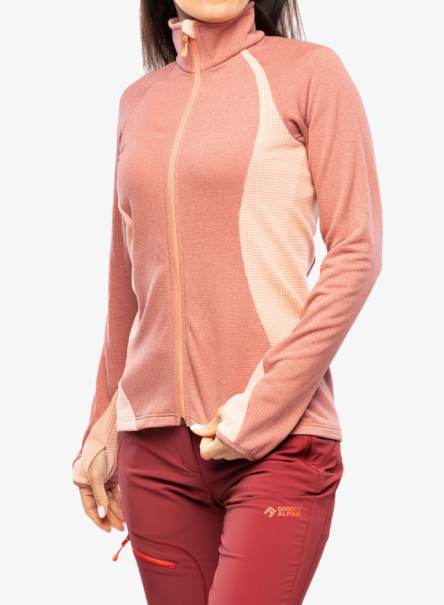 Кофта жіноча без каптура Direct Alpine Etna Lady - coral