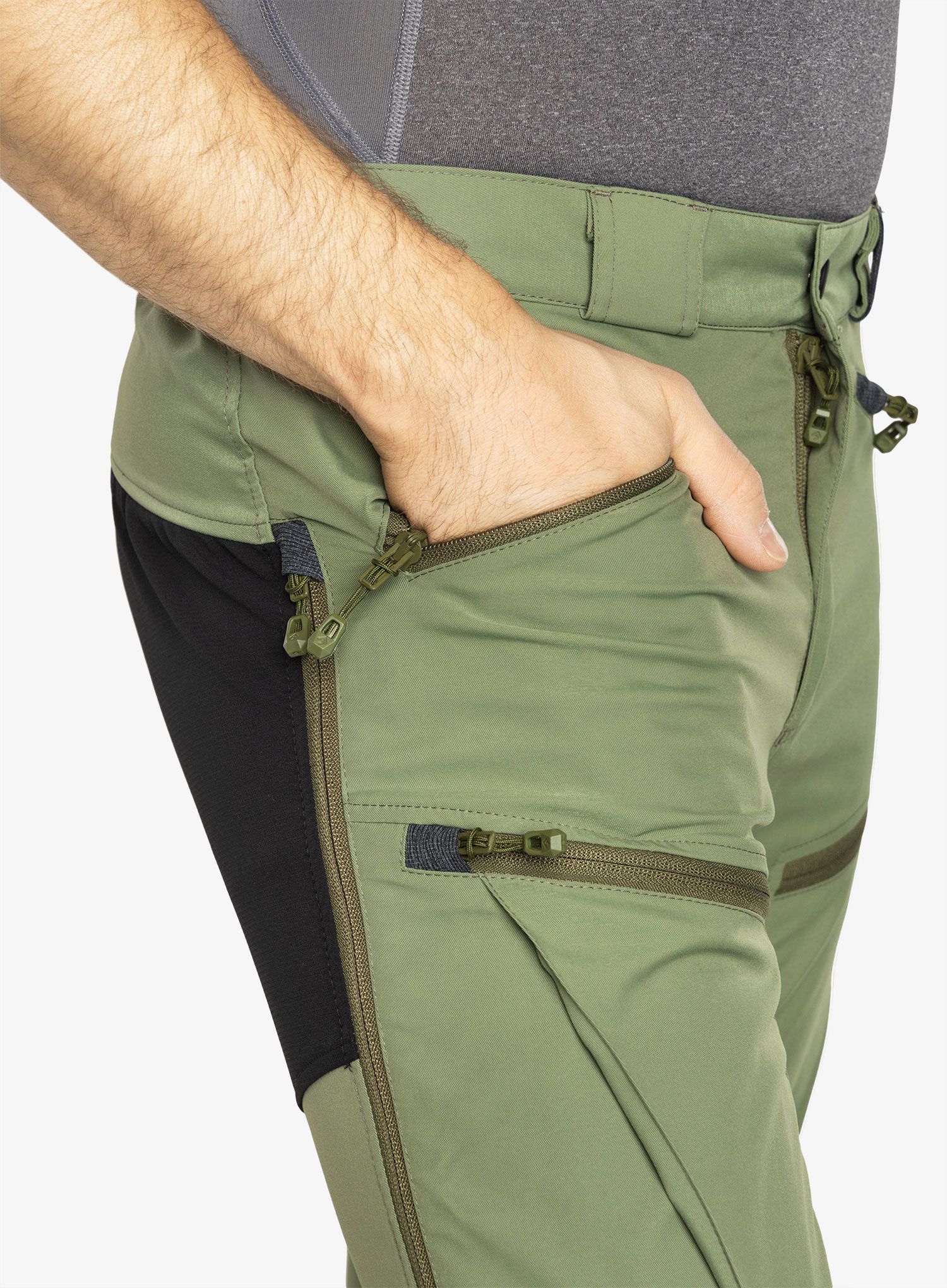 Штани трекінгові Direct Alpine Fraser - khaki/black