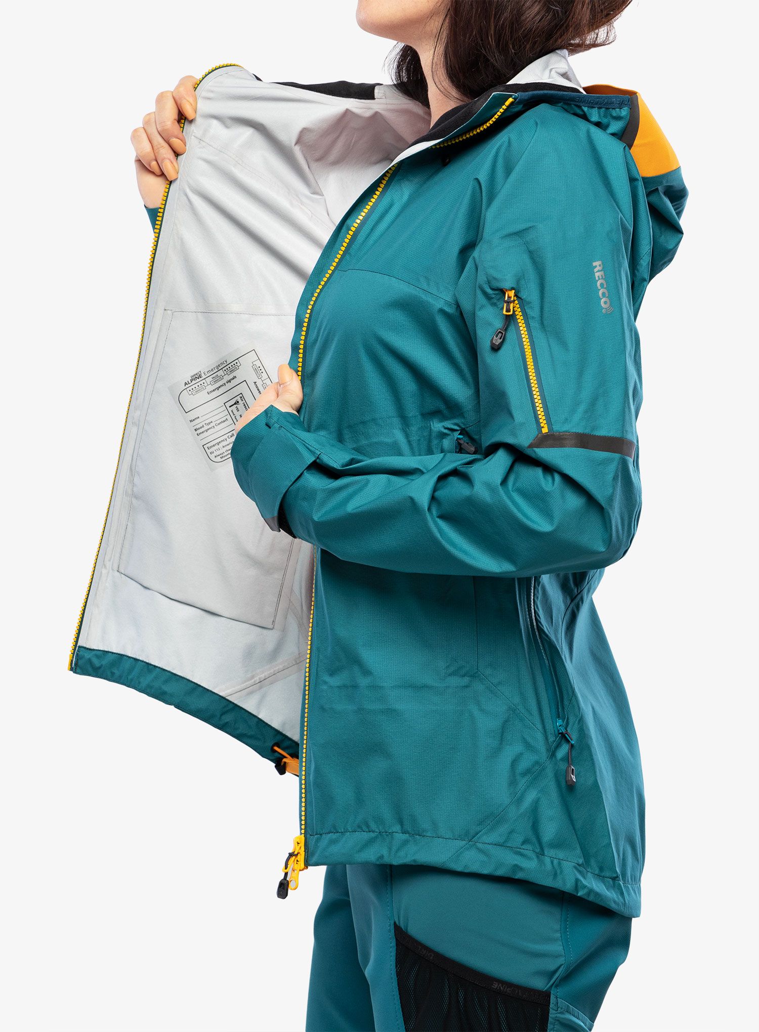 Куртка жіноча Direct Alpine Guide Lady - emerald/mango