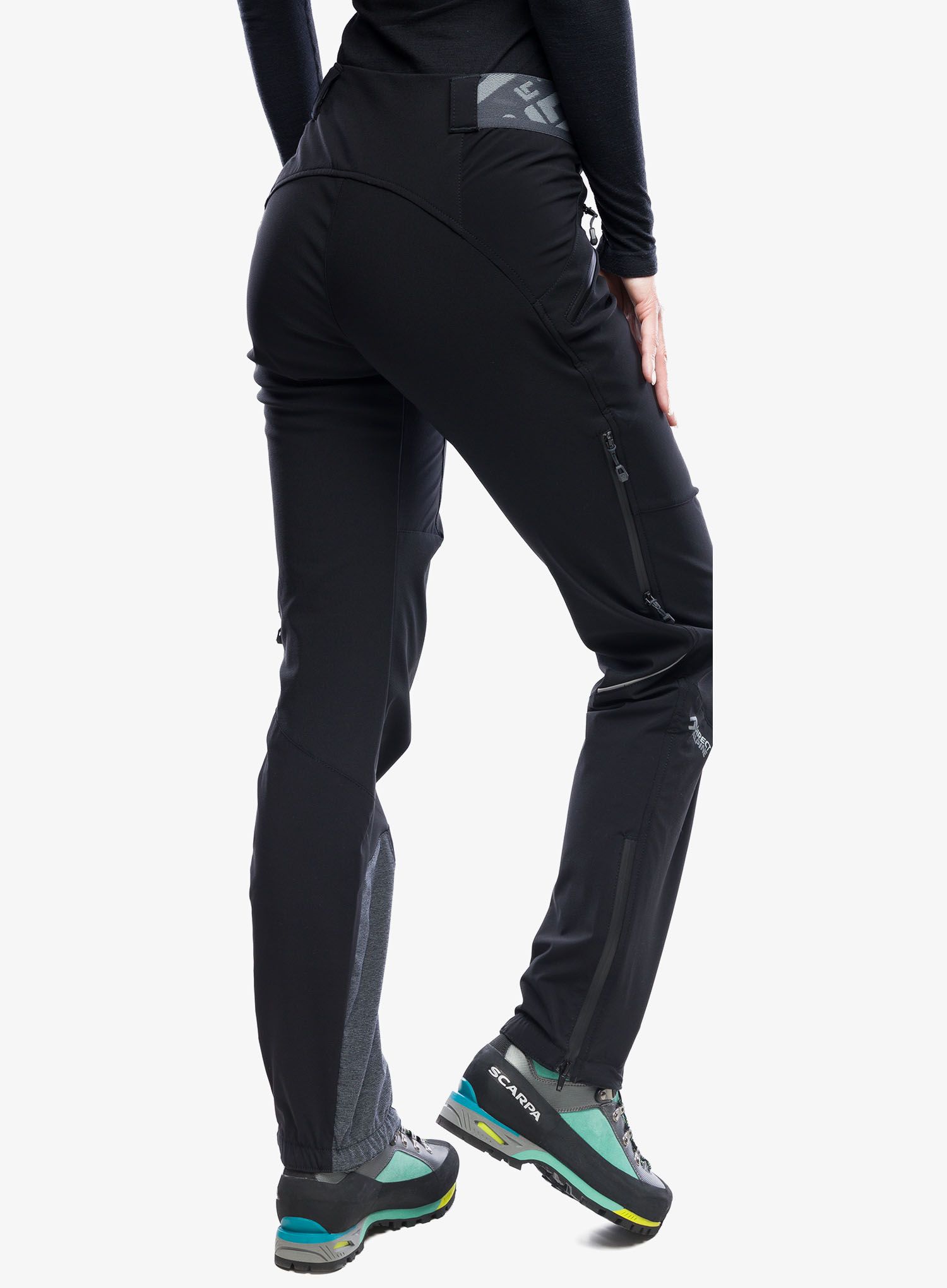 Штани softshell жіночі Direct Alpine Rebel Lady - black