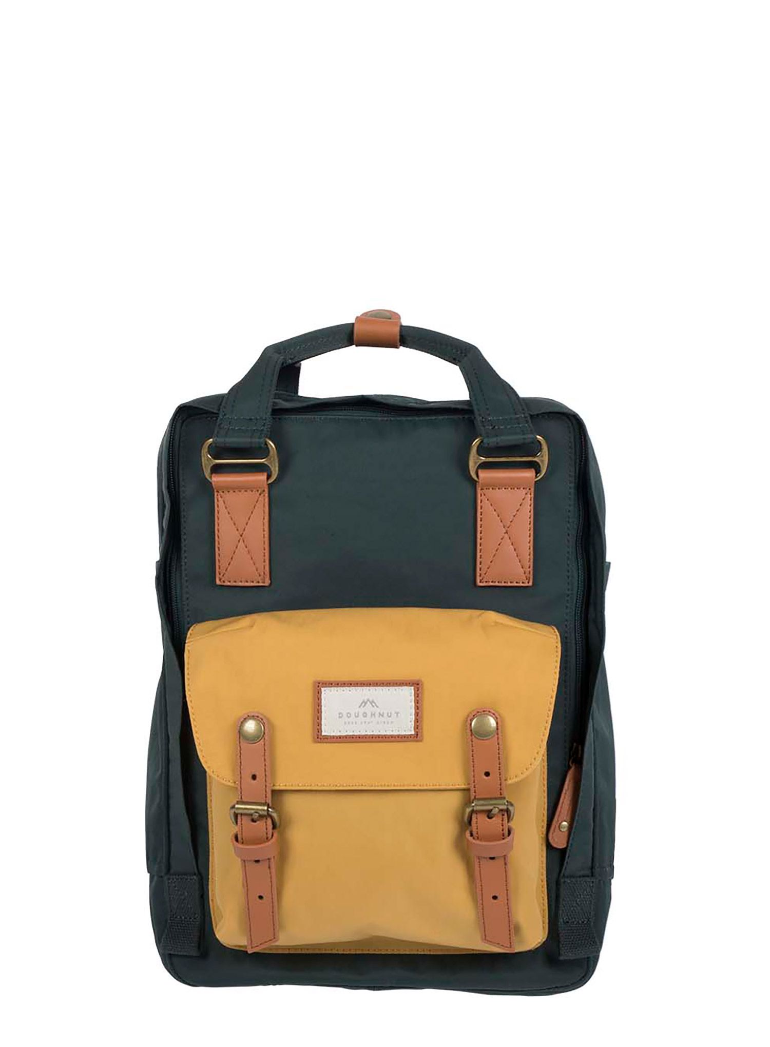 Рюкзак для ноутбука Doughnut Macaroon - slate green/yellow