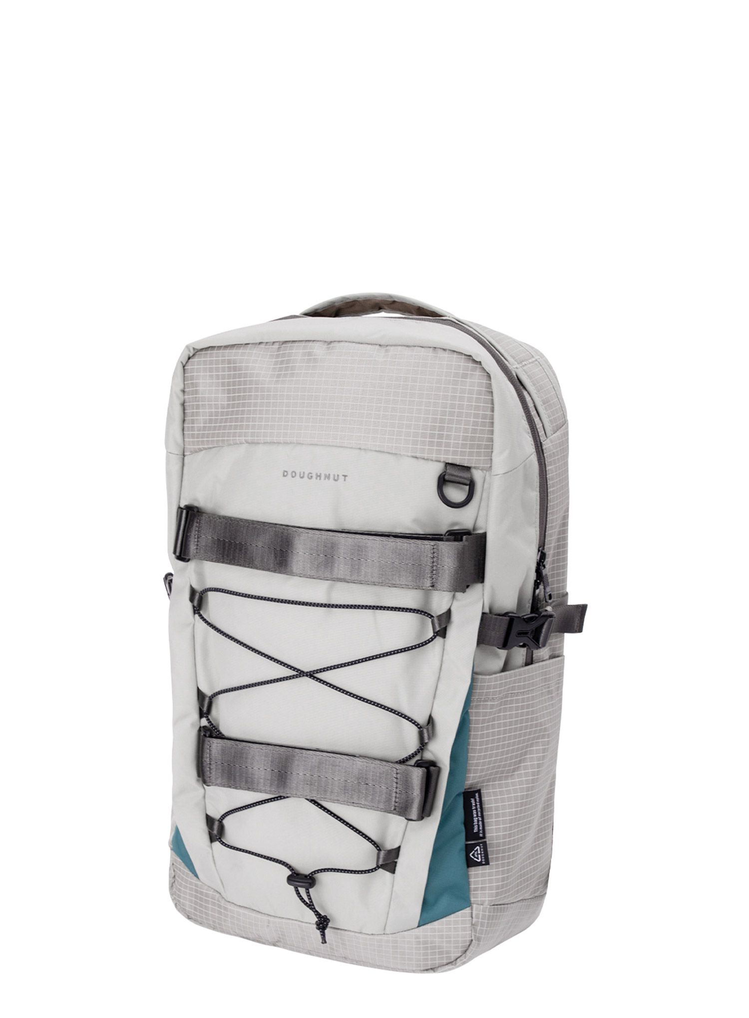 Рюкзак міський Doughnut Roaming Street Cruise - light grey/teal