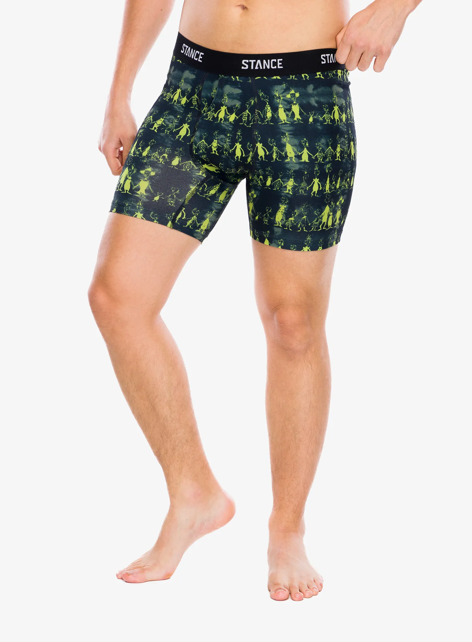 Боксери  Down In Whoville Boxer Brief - black