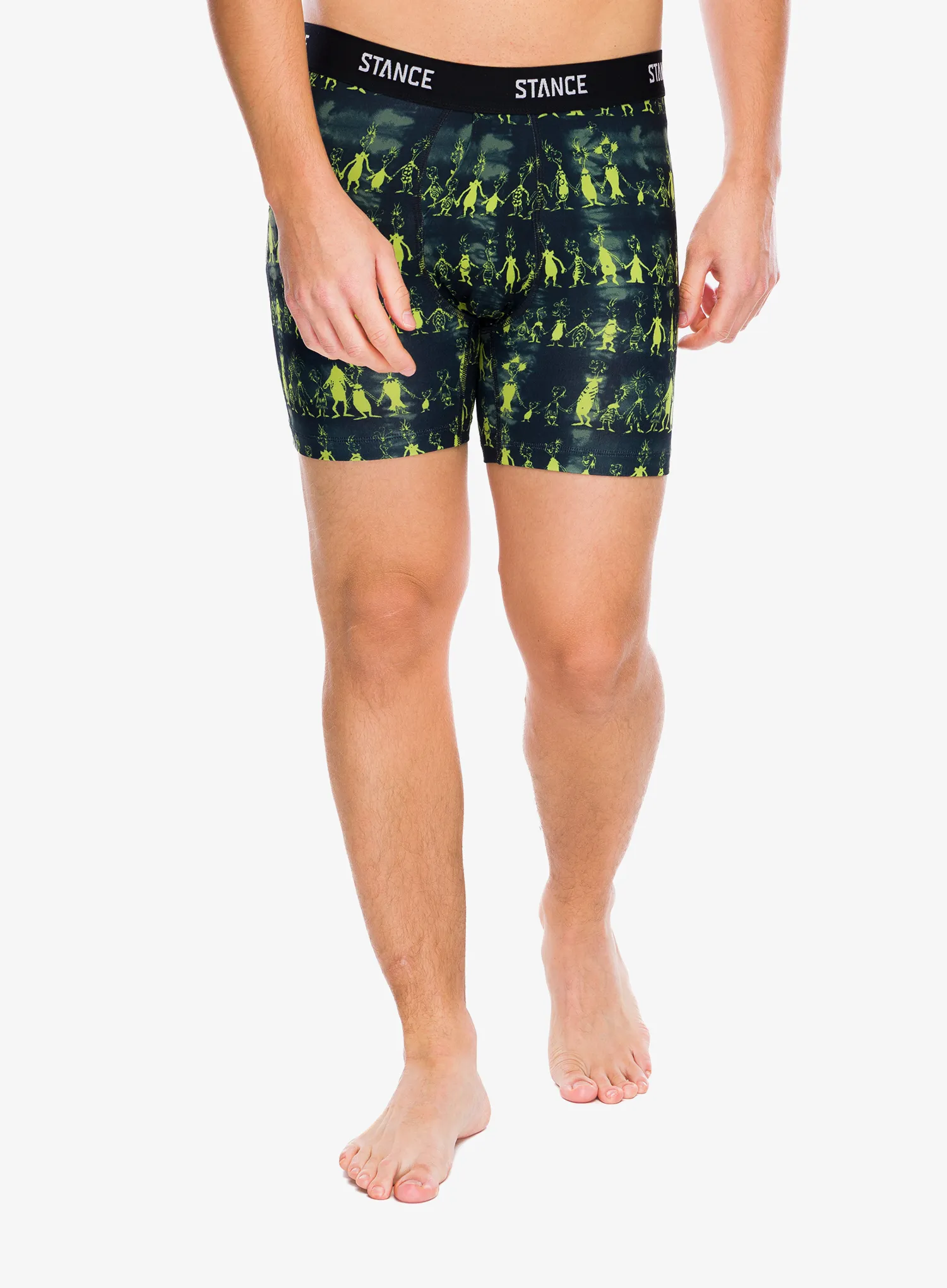 Боксери  Down In Whoville Boxer Brief - black