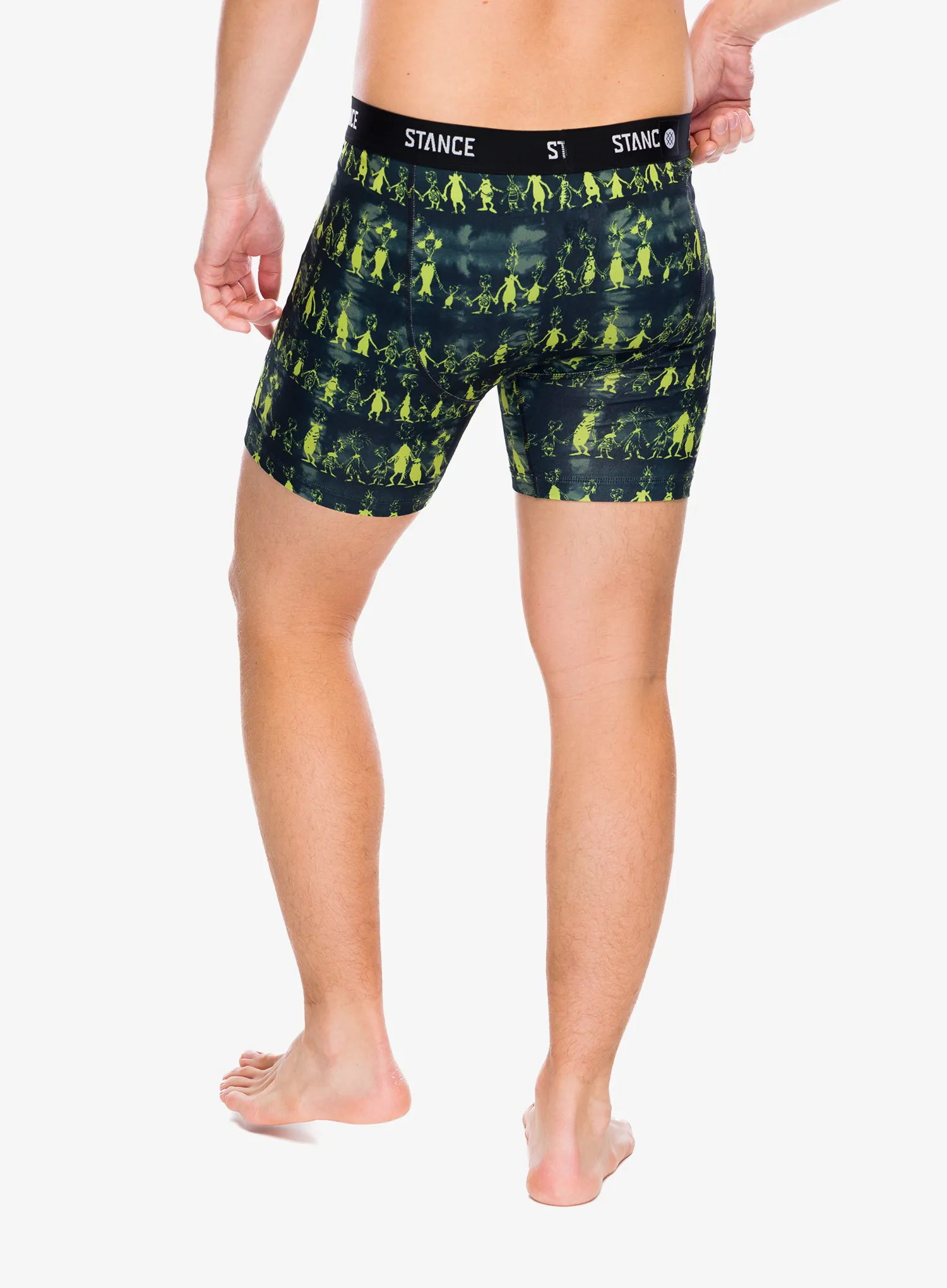 Боксери  Down In Whoville Boxer Brief - black