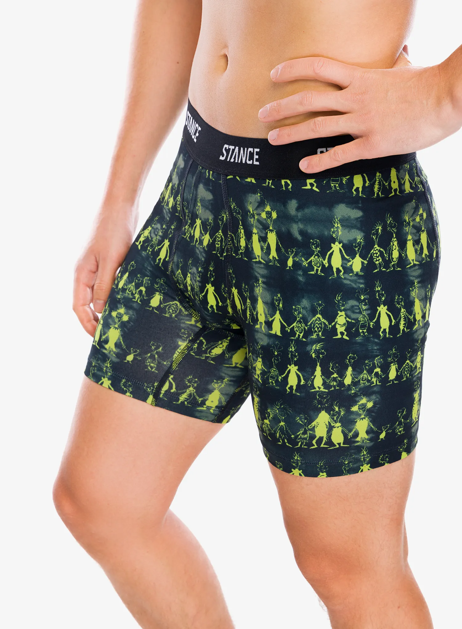 Боксери  Down In Whoville Boxer Brief - black