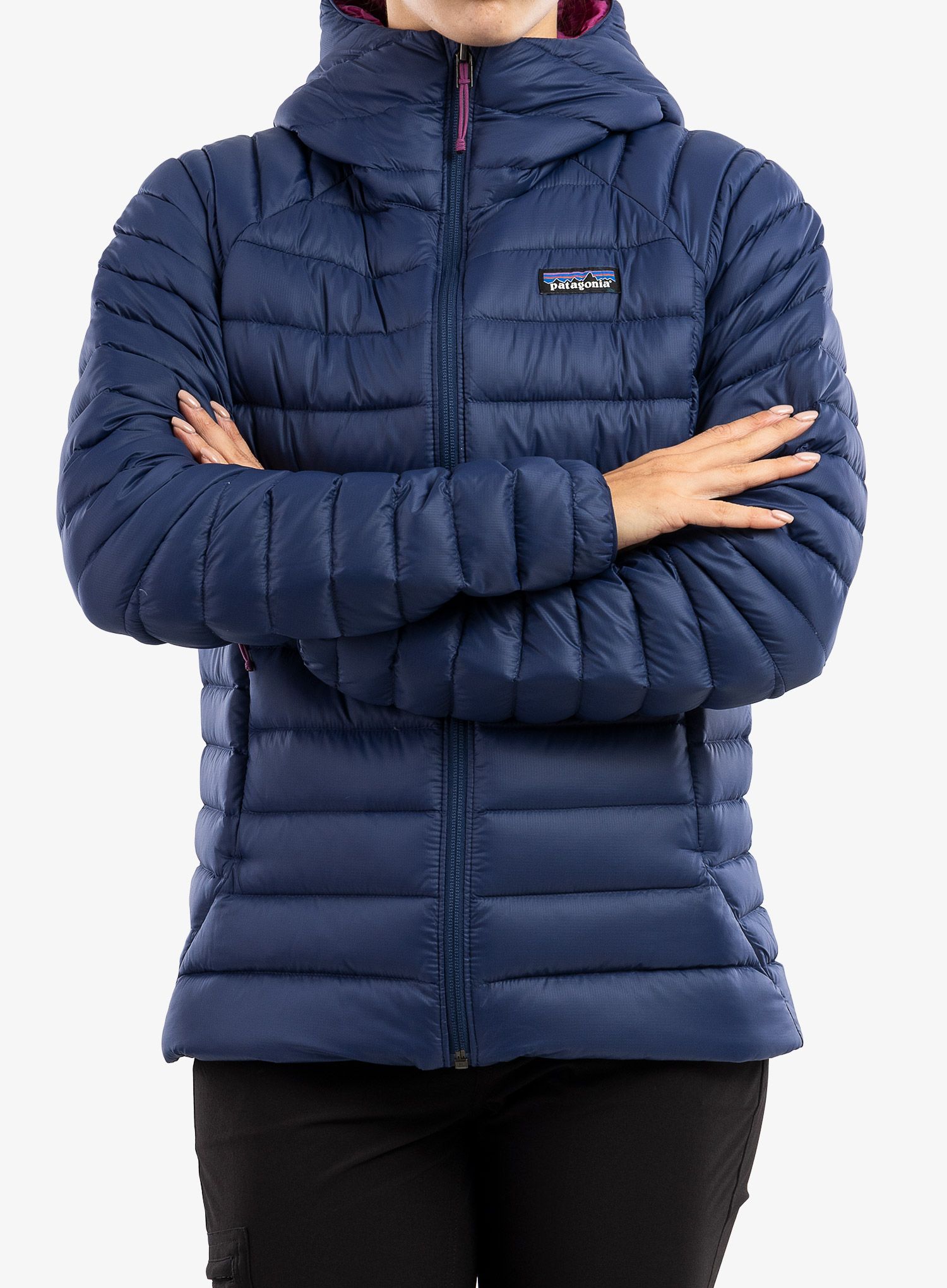 Куртка жіноча Patagonia Down Sweater Hoody - sound blue