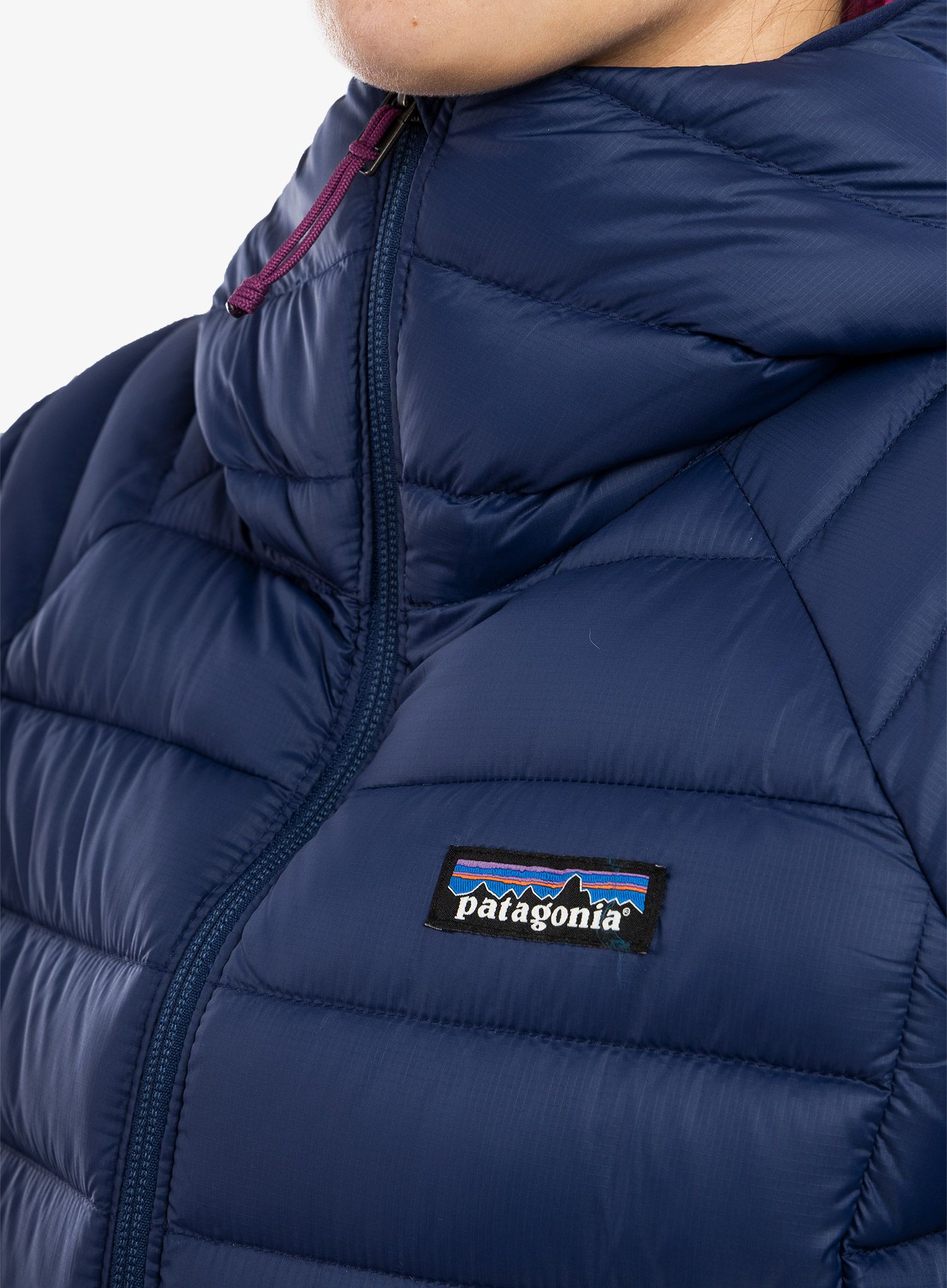 Куртка жіноча Patagonia Down Sweater Hoody - sound blue