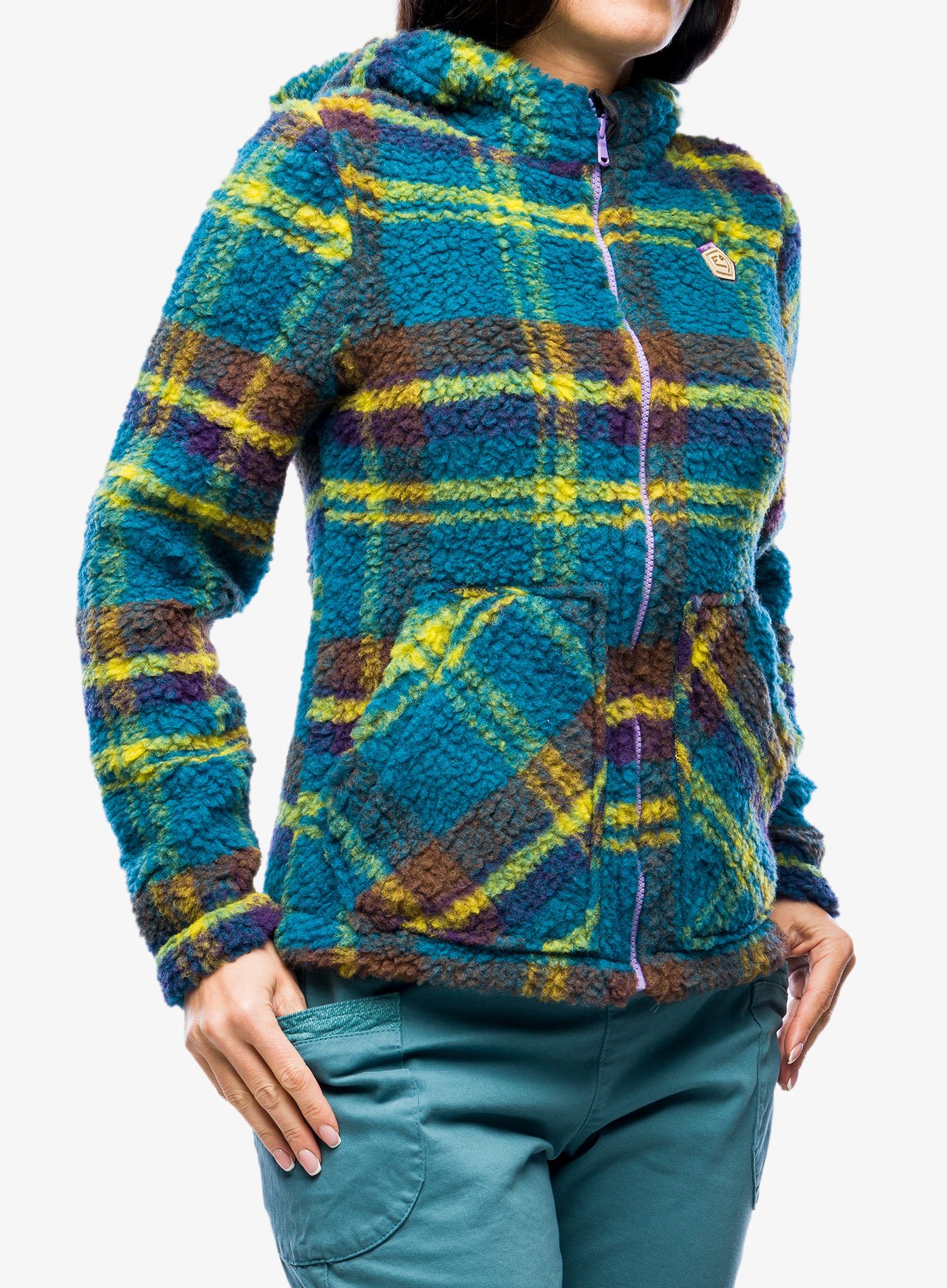 Фліска жіноча E9 Anais - green tartan