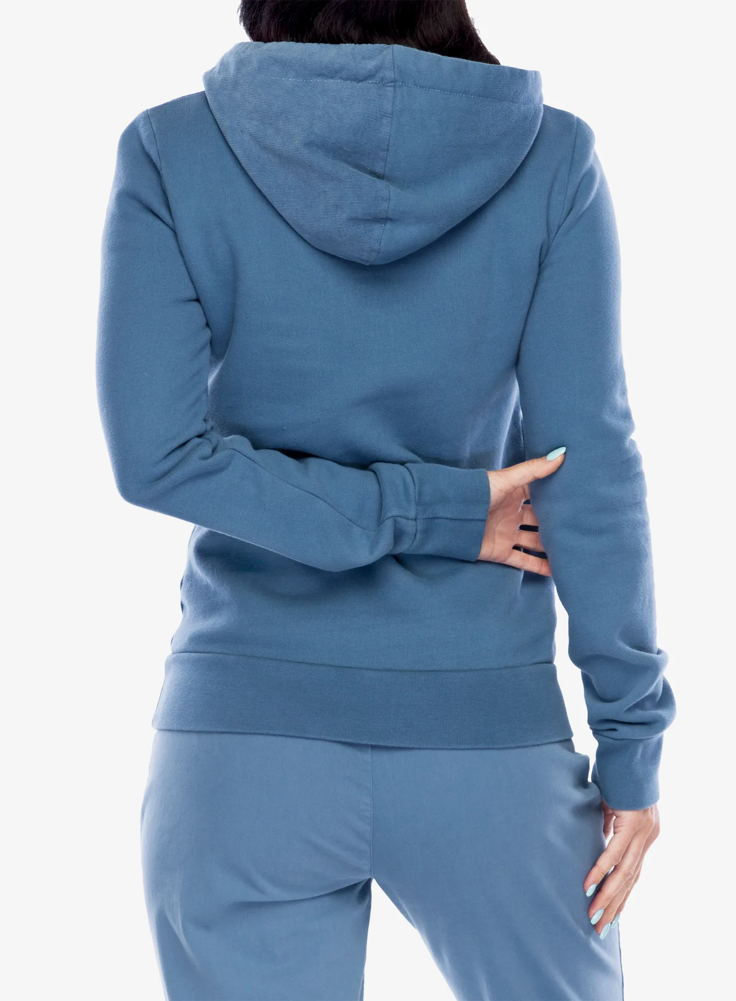 Кофта з каптуром E9 Sula - steel/blue