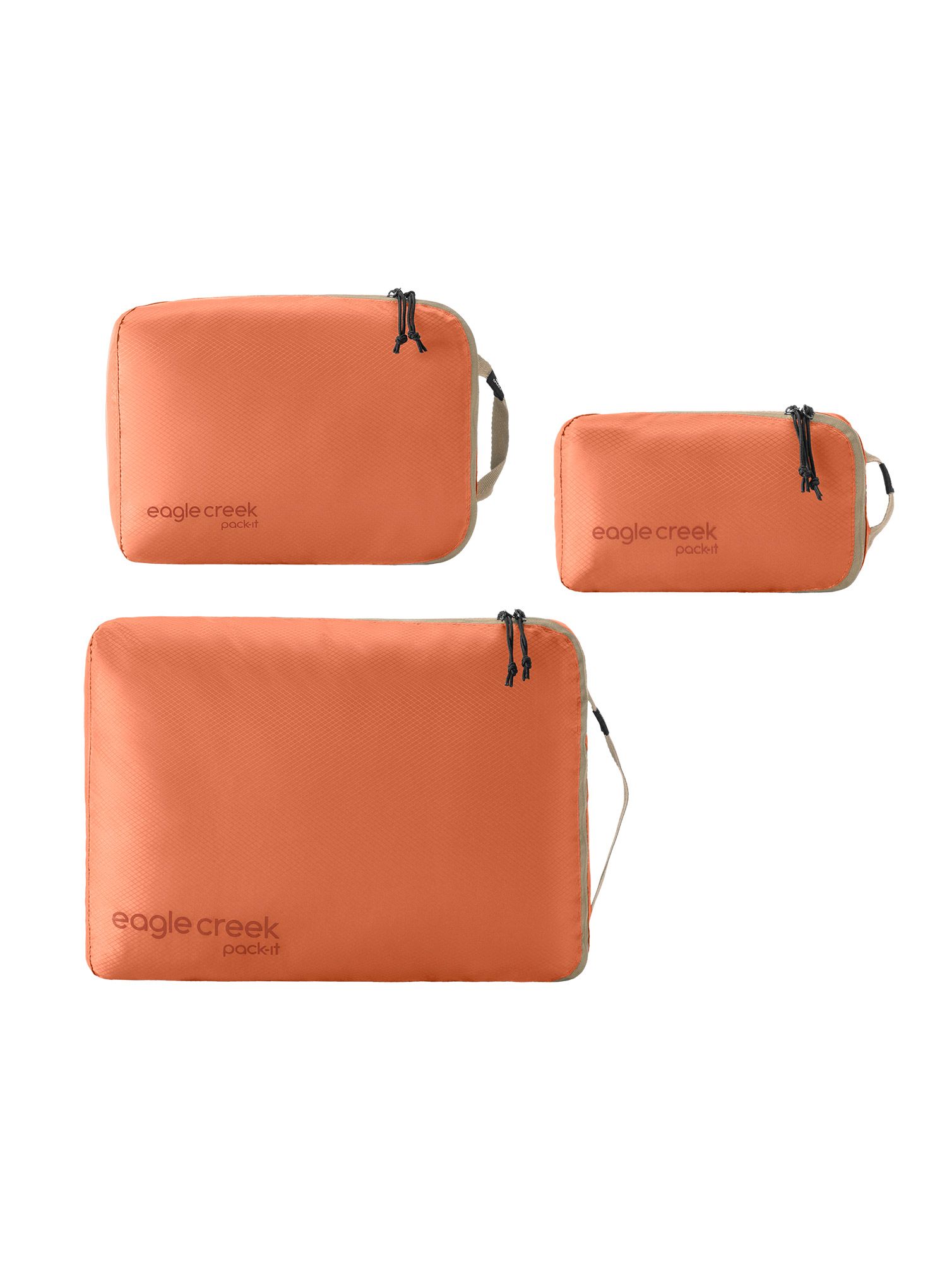 Набір органайзерів Eagle Creek Pack-It Isolate Cube Set XS/S/M - mandarin
