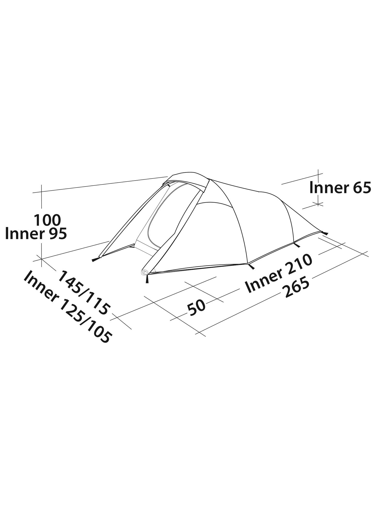 Намет 2-місний Easy Camp Energy 200 Compact
