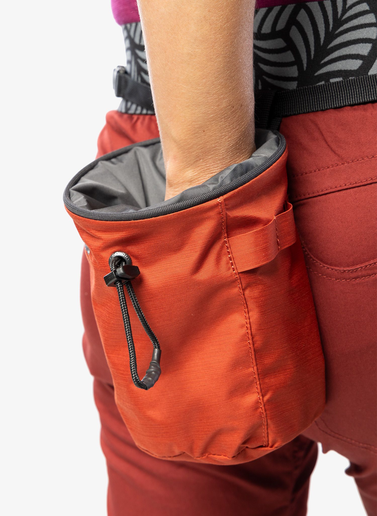 Мішечок для магнезії Edelrid Chalk Bag Rodeo L - salsa