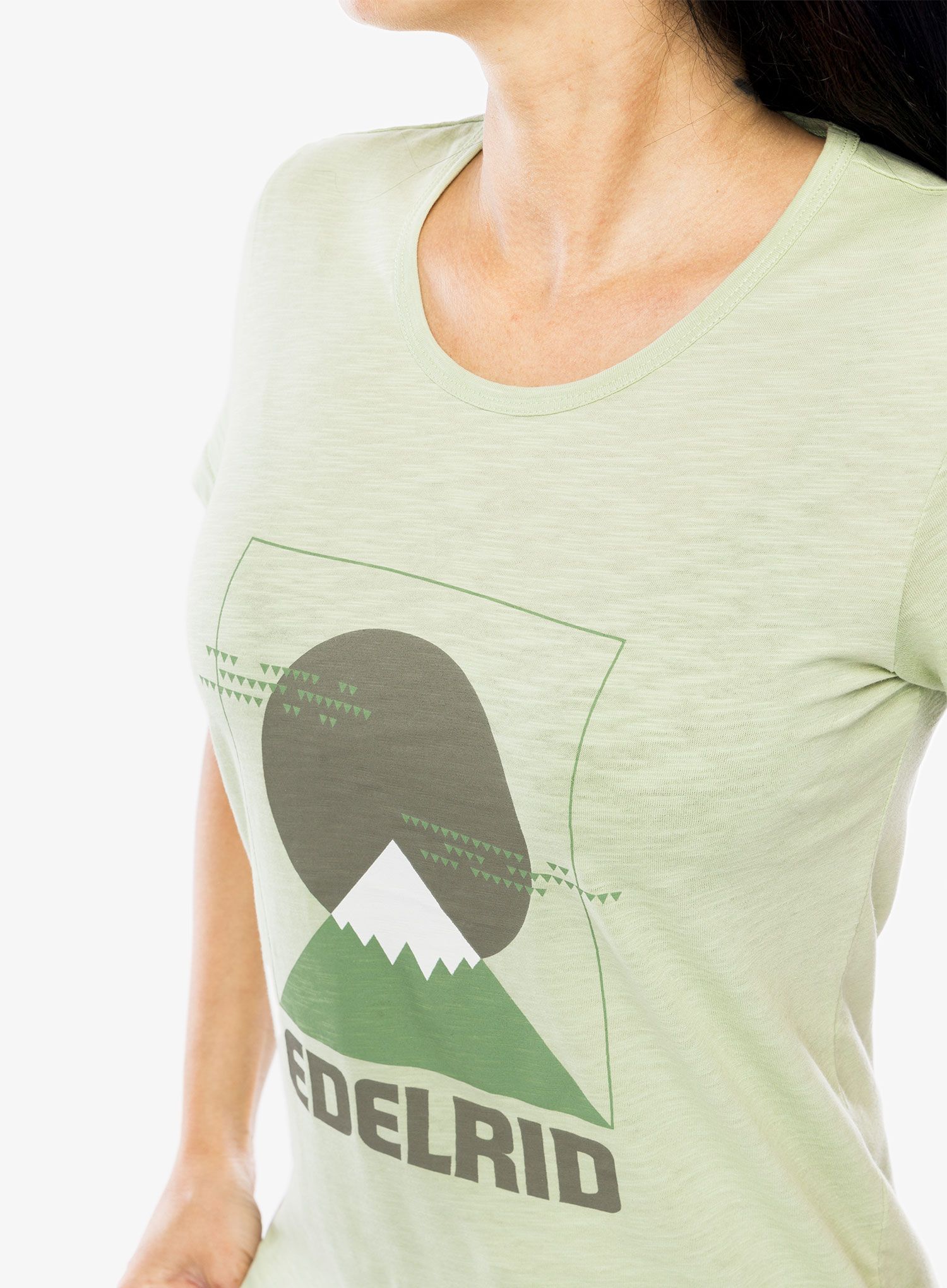 Футболка жіноча Edelrid Highball Wo T-Shirt V - mint