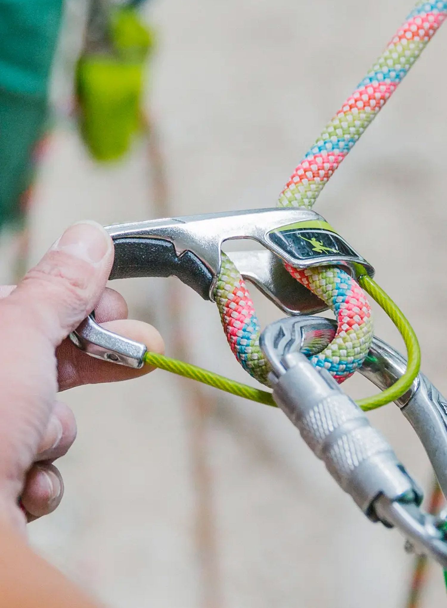 Спусковий пристрій Edelrid Jul 2 - oasis