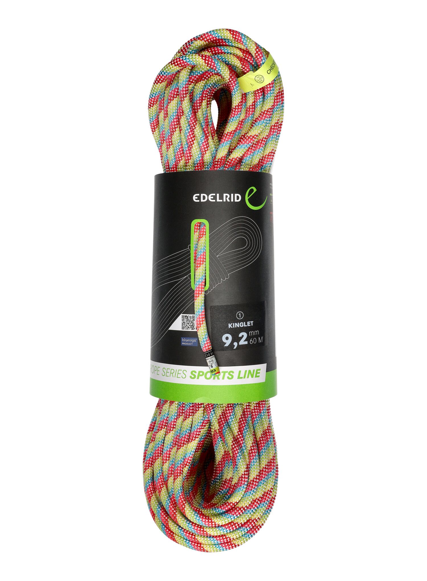 Мотузка динамічна Edelrid Kinglet 9,2 mm 60 m - snow