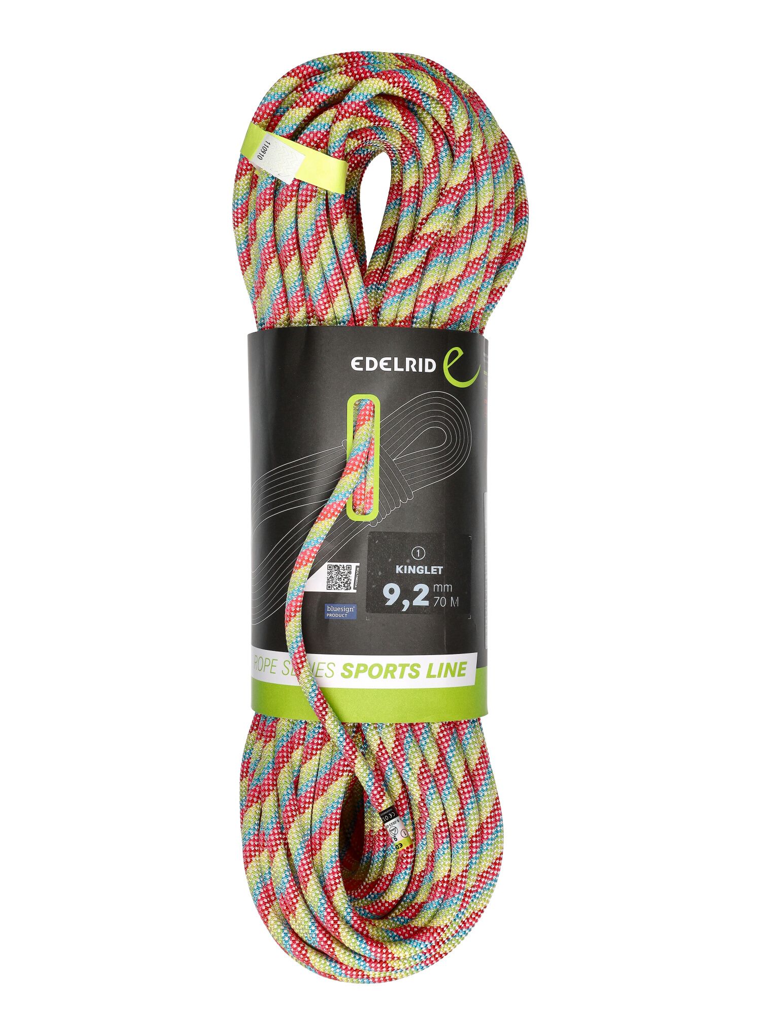 Мотузка для альпінізму Edelrid Kinglet 9,2 mm 70 m - snow