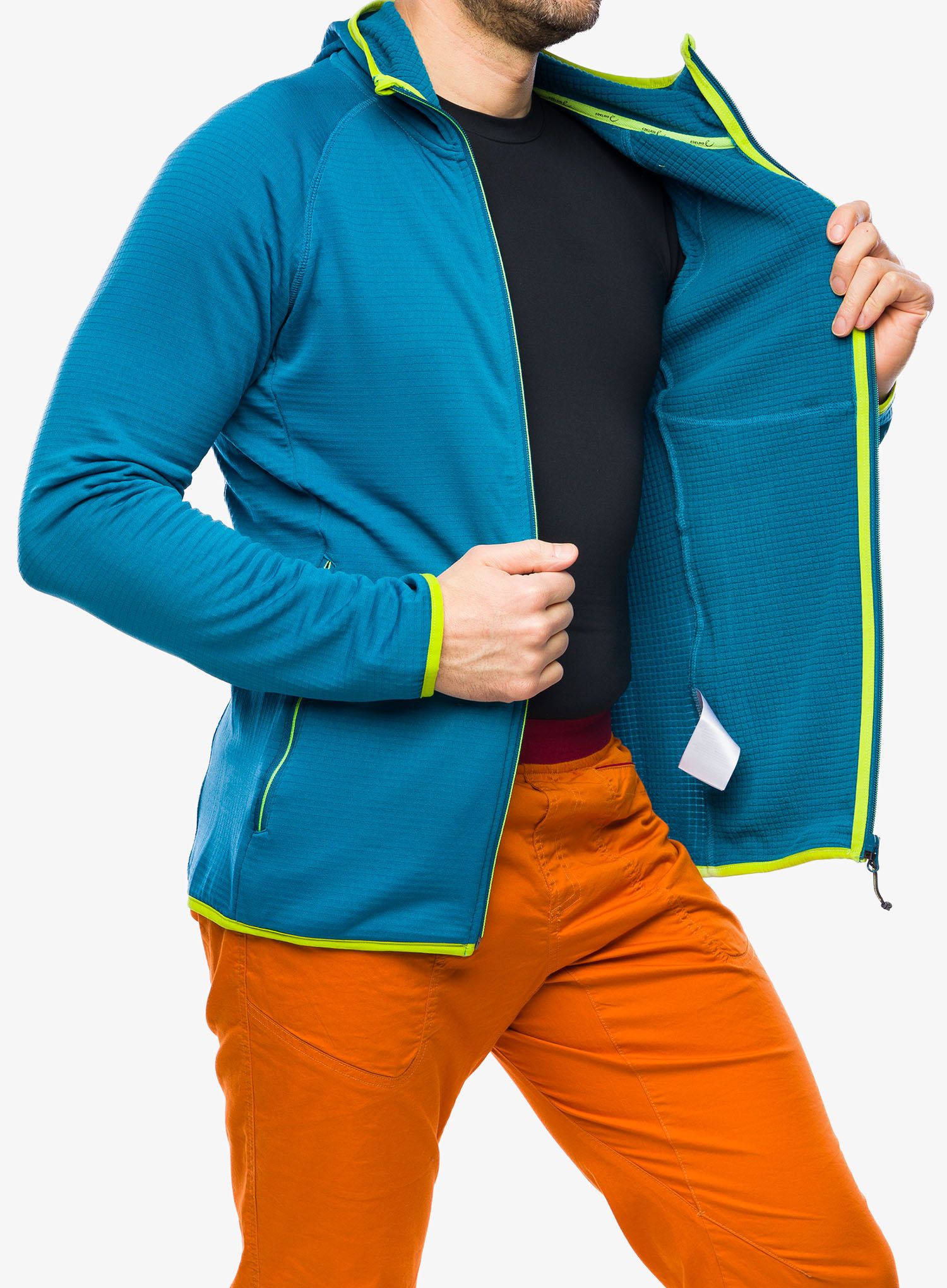 Кофта для скелелазіння Edelrid Nest Jacket - river
