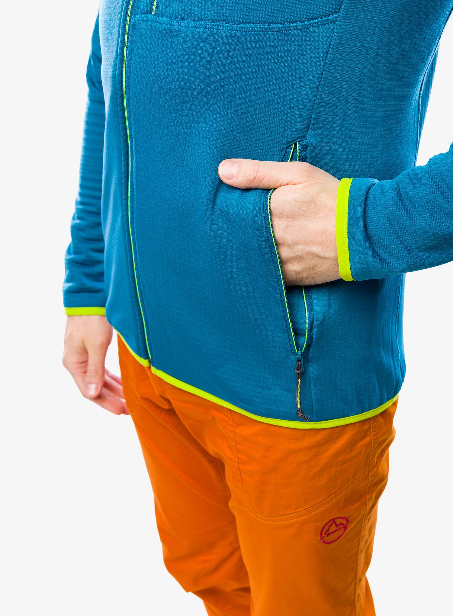 Кофта для скелелазіння Edelrid Nest Jacket - river