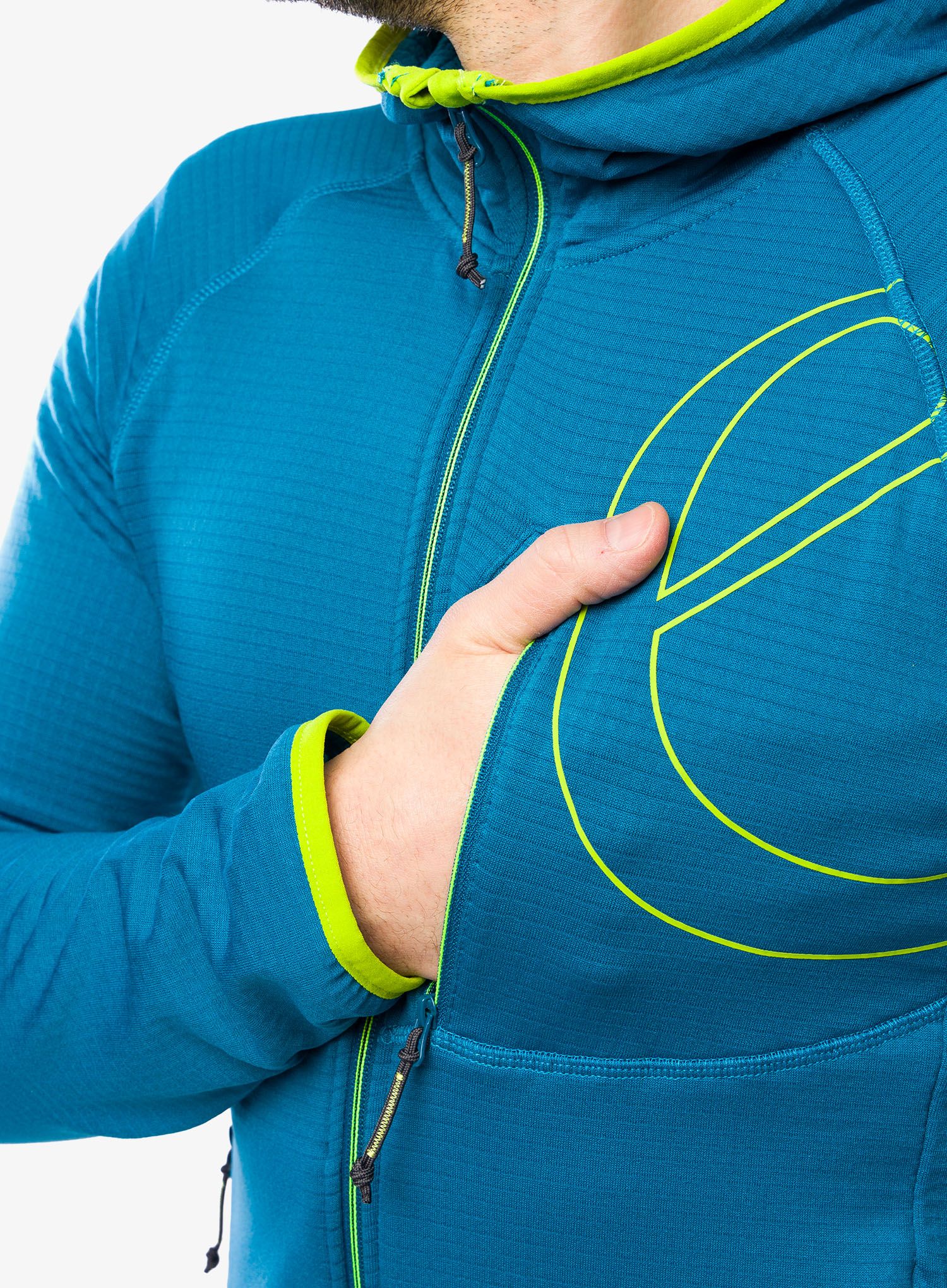 Кофта для скелелазіння Edelrid Nest Jacket - river