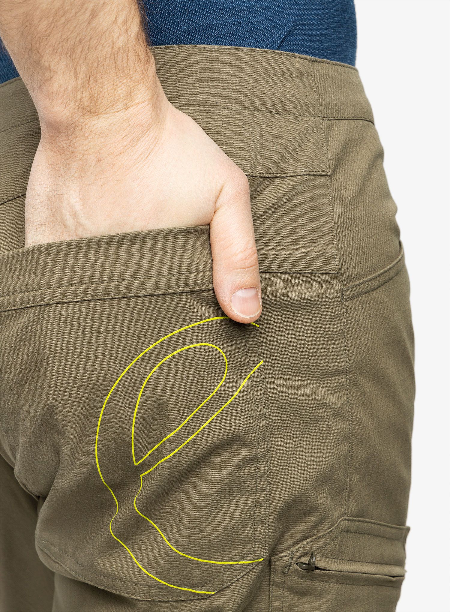 Штани для скелелазіння Edelrid Nose Pants - alga green