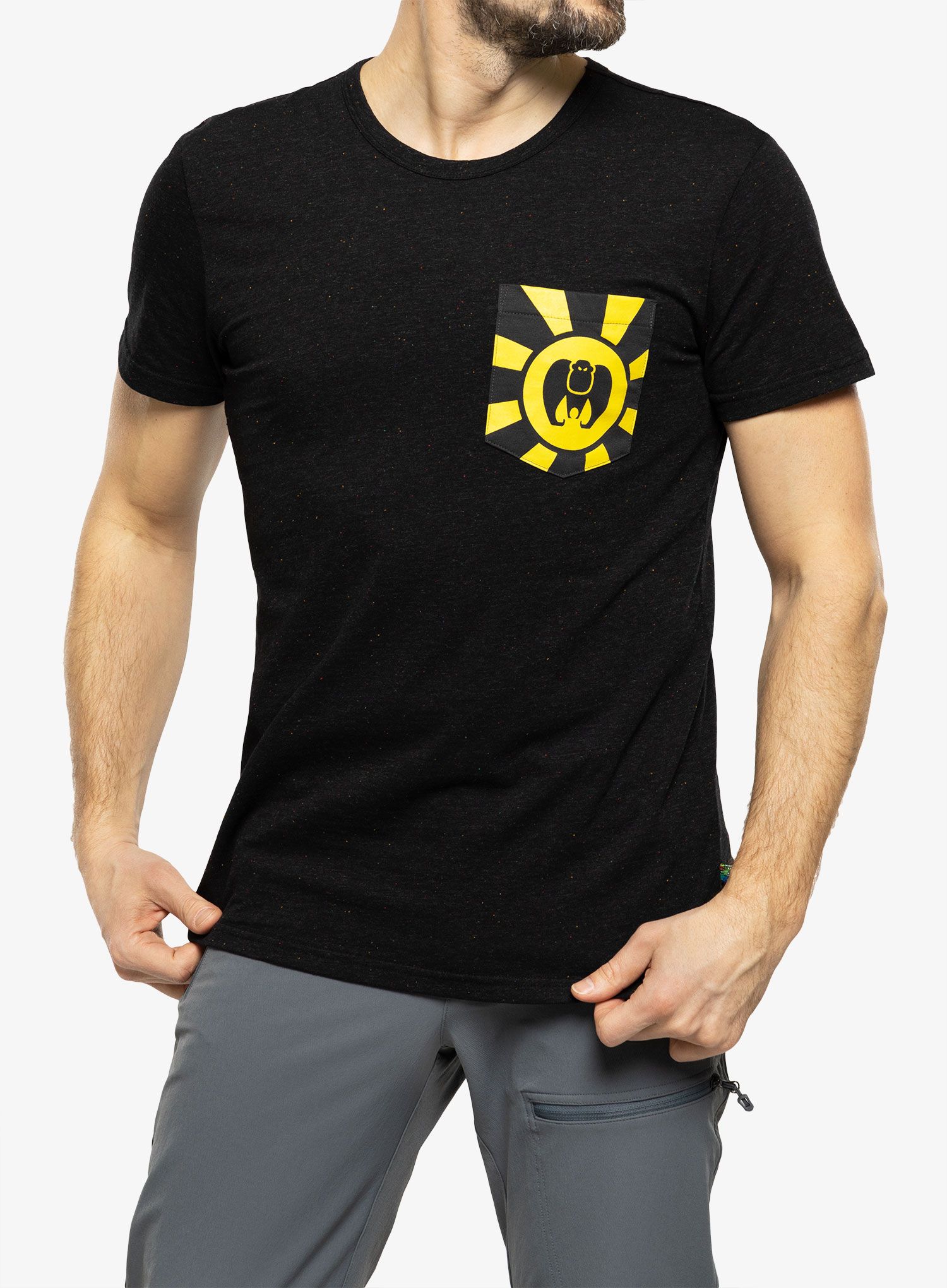 Футболка для скелелазіння Edelrid Onset T-Shirt - blackbird
