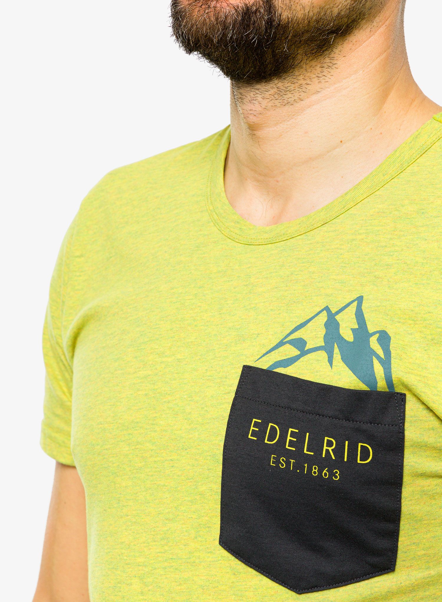 Футболка бавовняна Edelrid Onset T-Shirt - wasabi