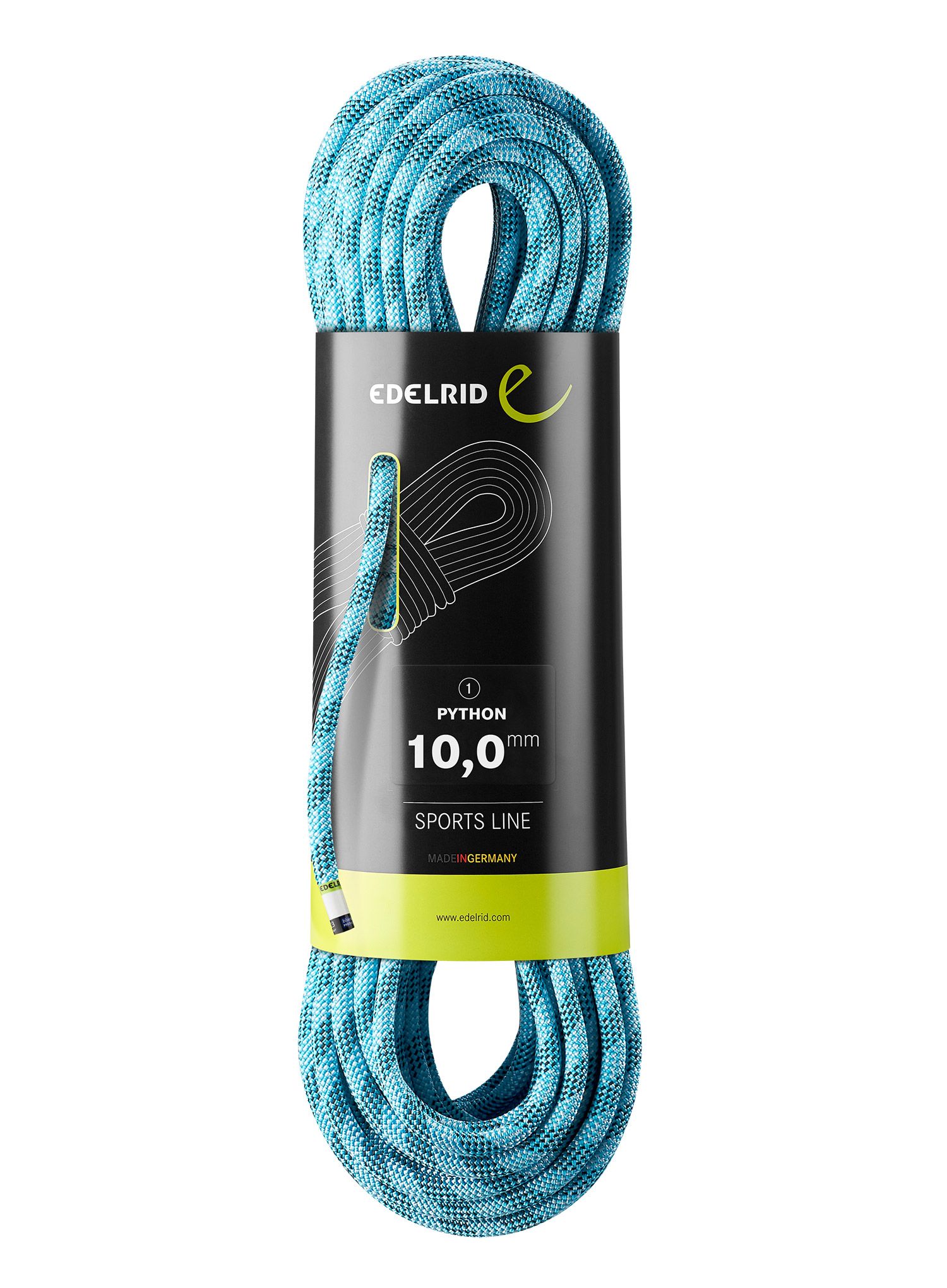 Мотузка для альпінізму Edelrid Python 10 mm 40 m - blue