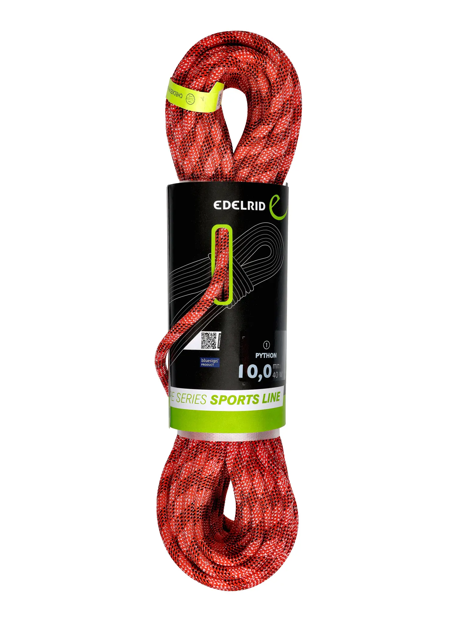 Мотузка для альпінізму Edelrid Python 10 mm 40 m - red