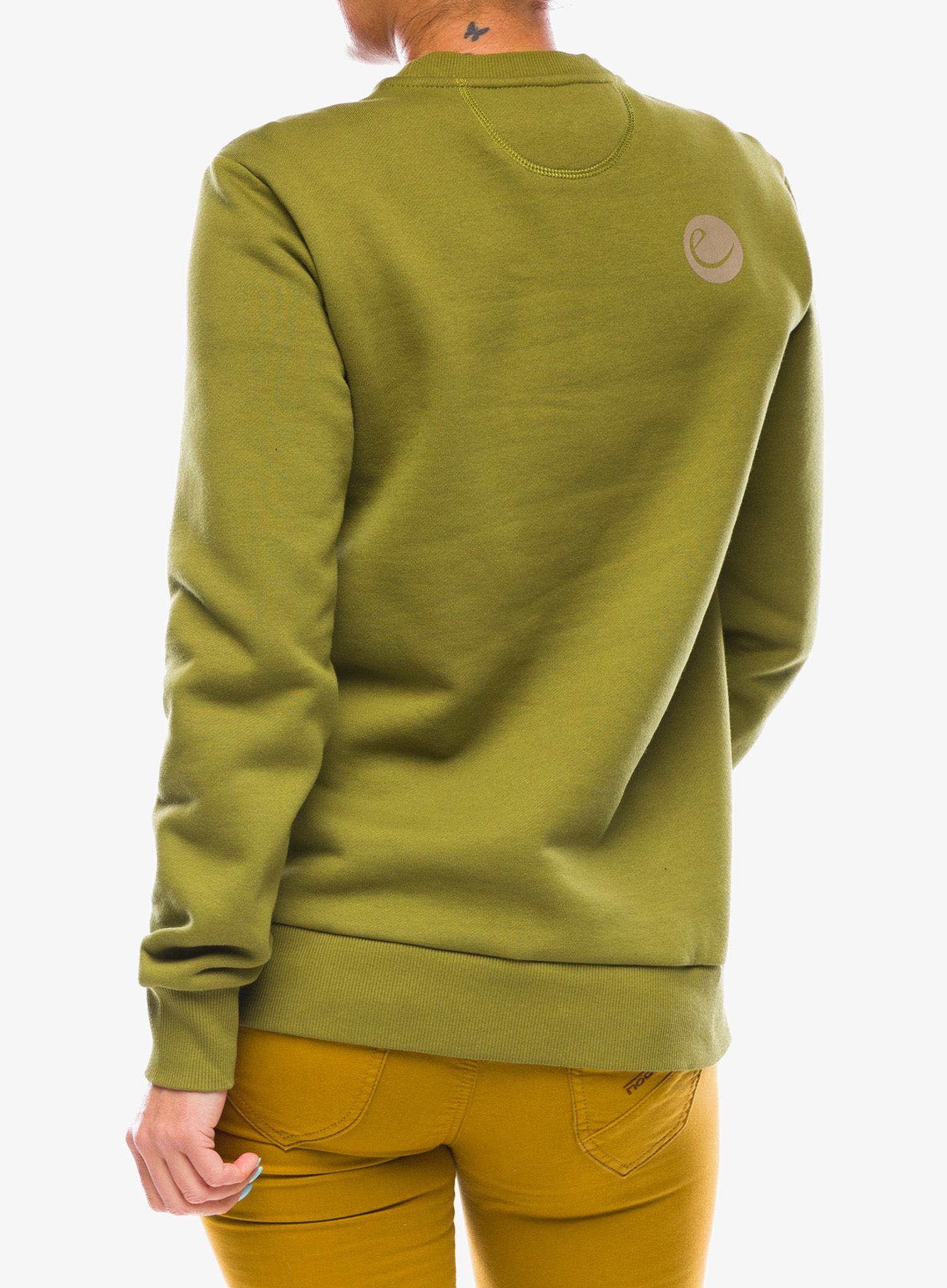 Кофта жіноча Edelrid Spotter Crew - olive