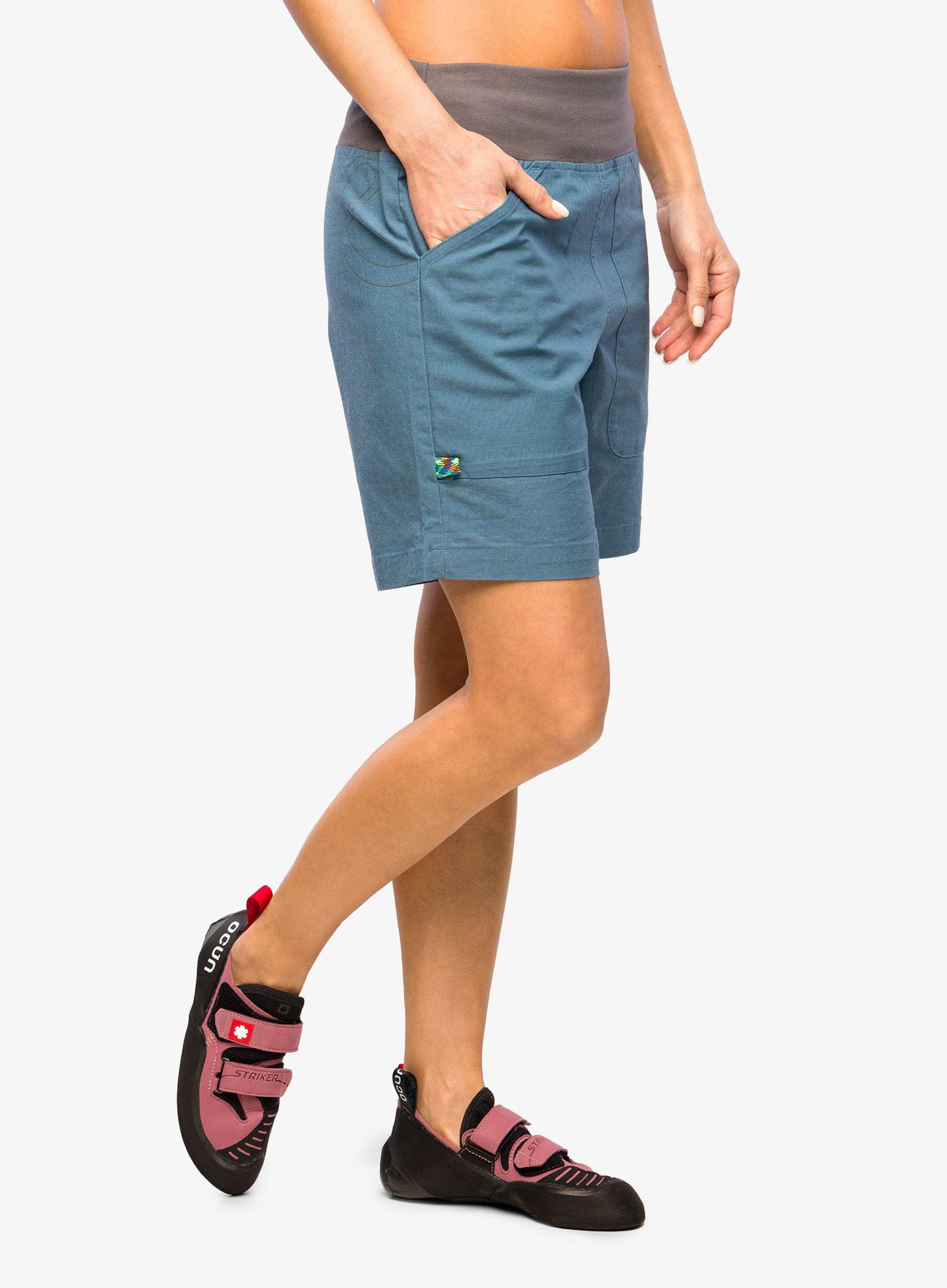 Шорти для скелелазіння жіночі Edelrid Wo Sansara Shorts - bluegrey