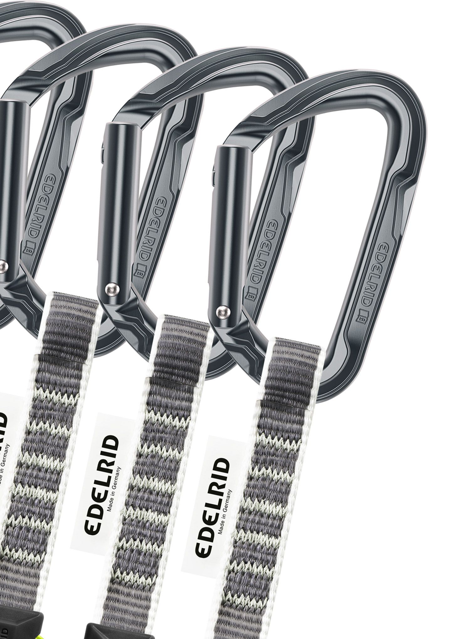 відтяжки Edelrid Pure Set Sixpack - slate oasis