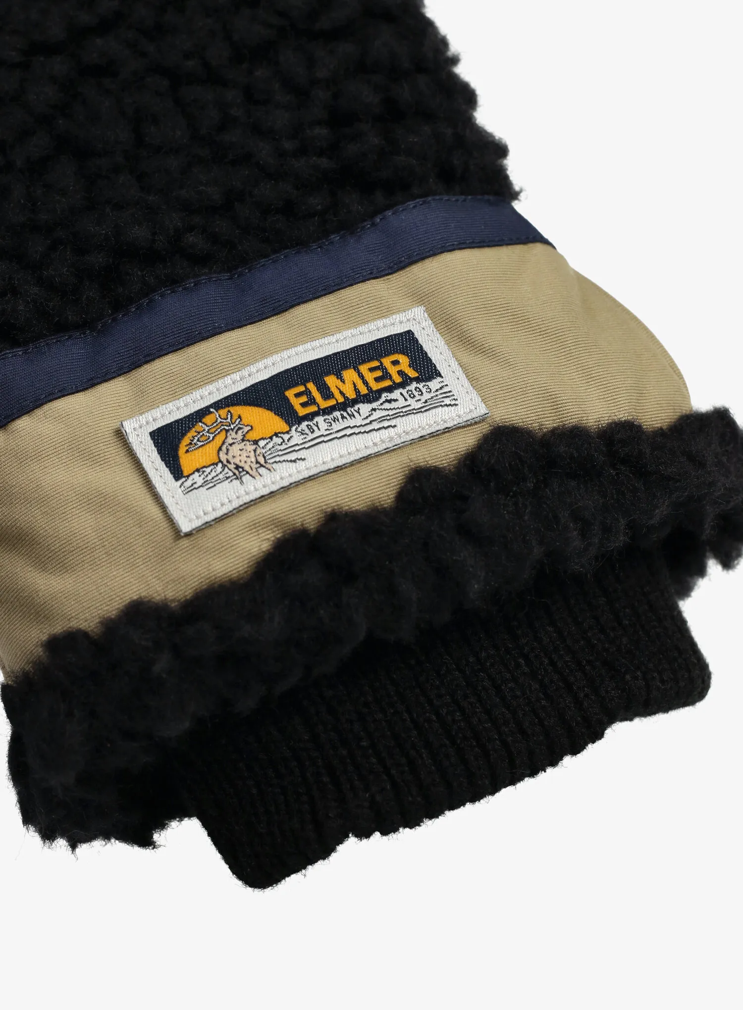 Рукавички вовняні Elmer EM353 Teddy 5 Fingers - black