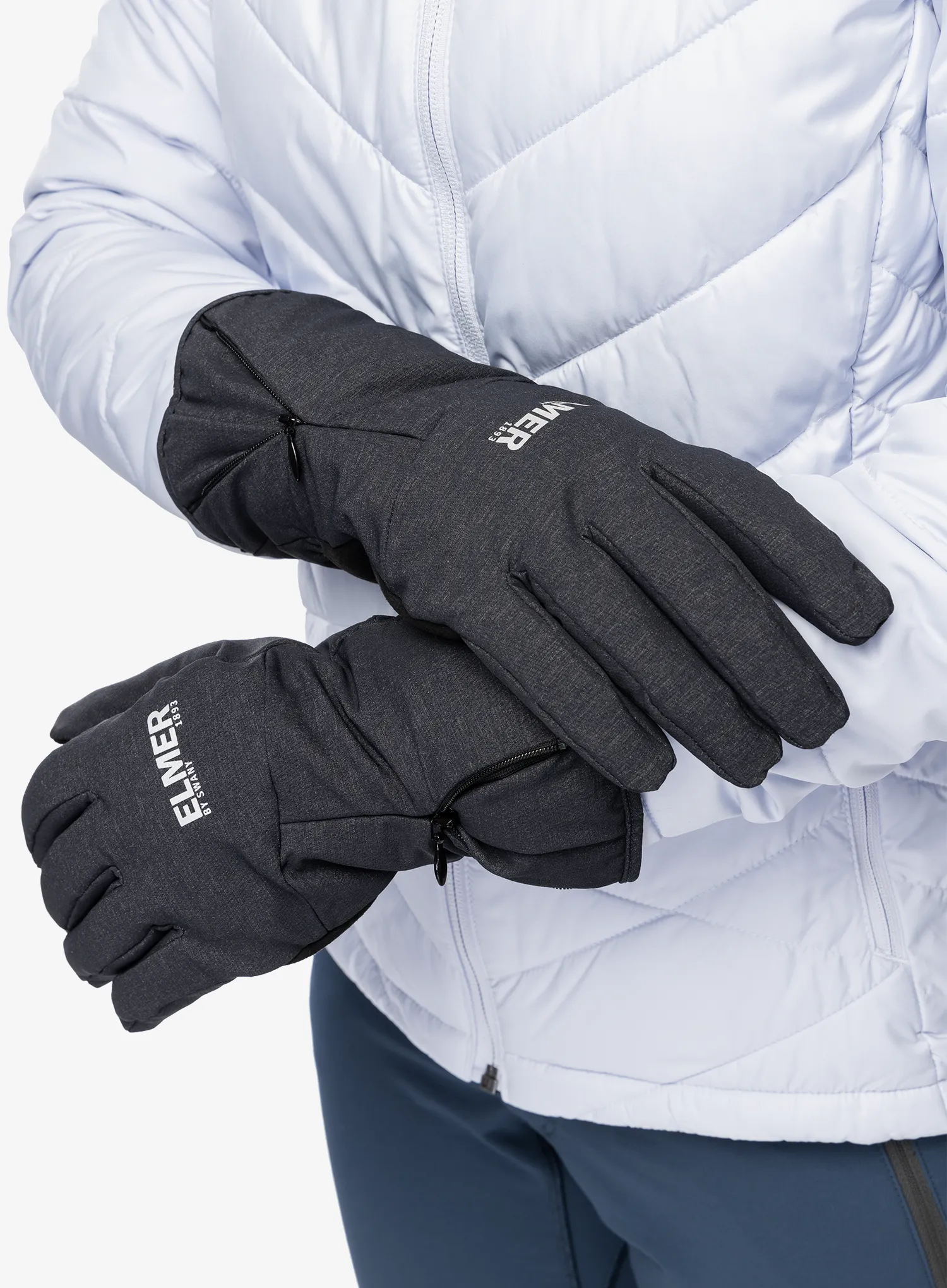 Рукавички Elmer EM511 Wide Open Zipper Cuff - charcoal